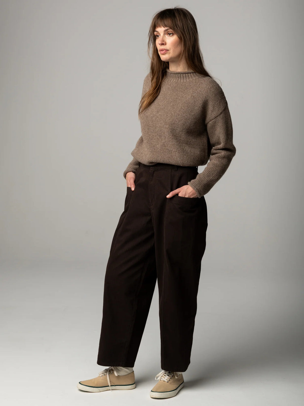 Women's Taran Sweater - Woodsmoke