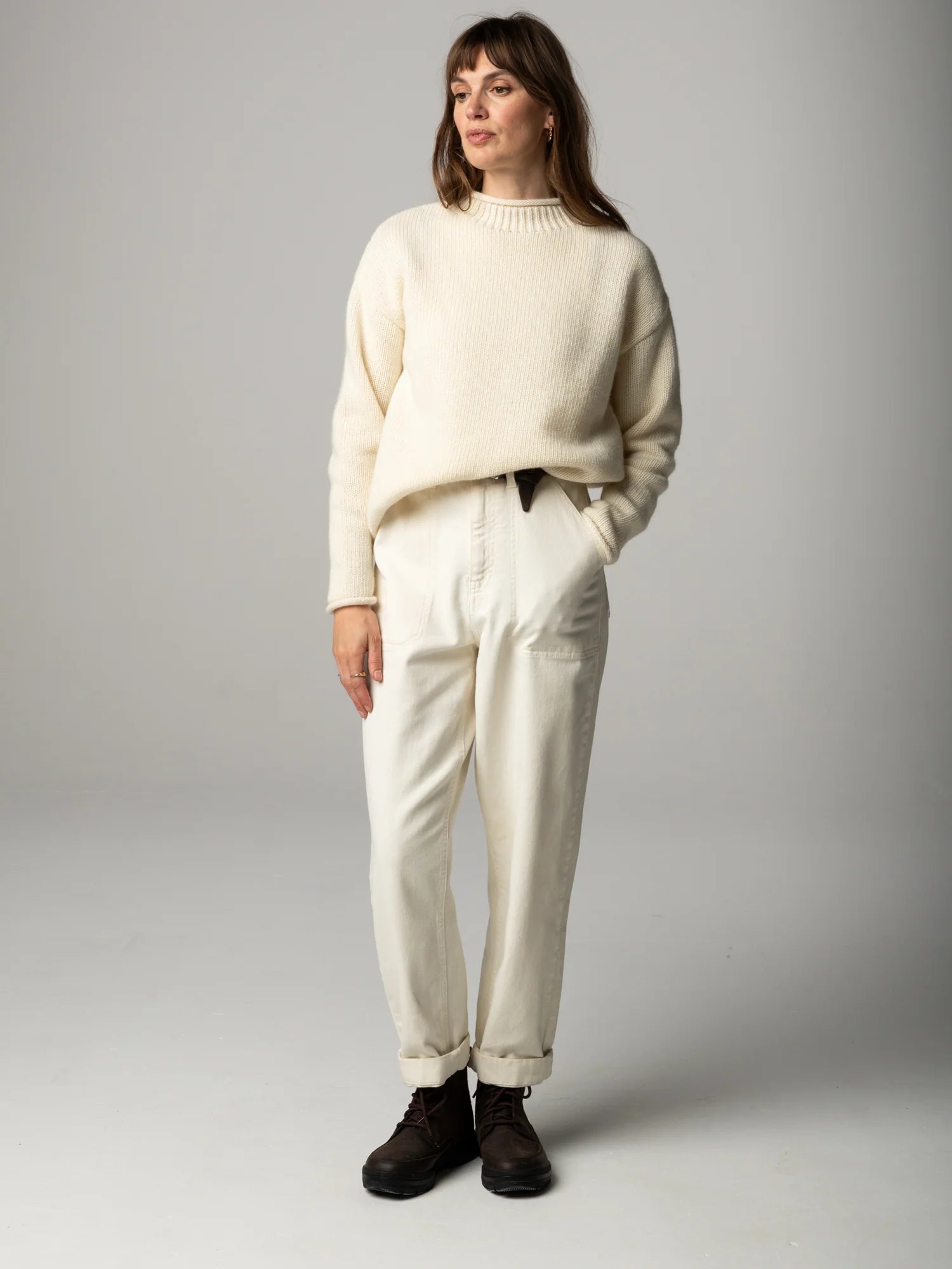 Women's Taran Sweater - Ecru