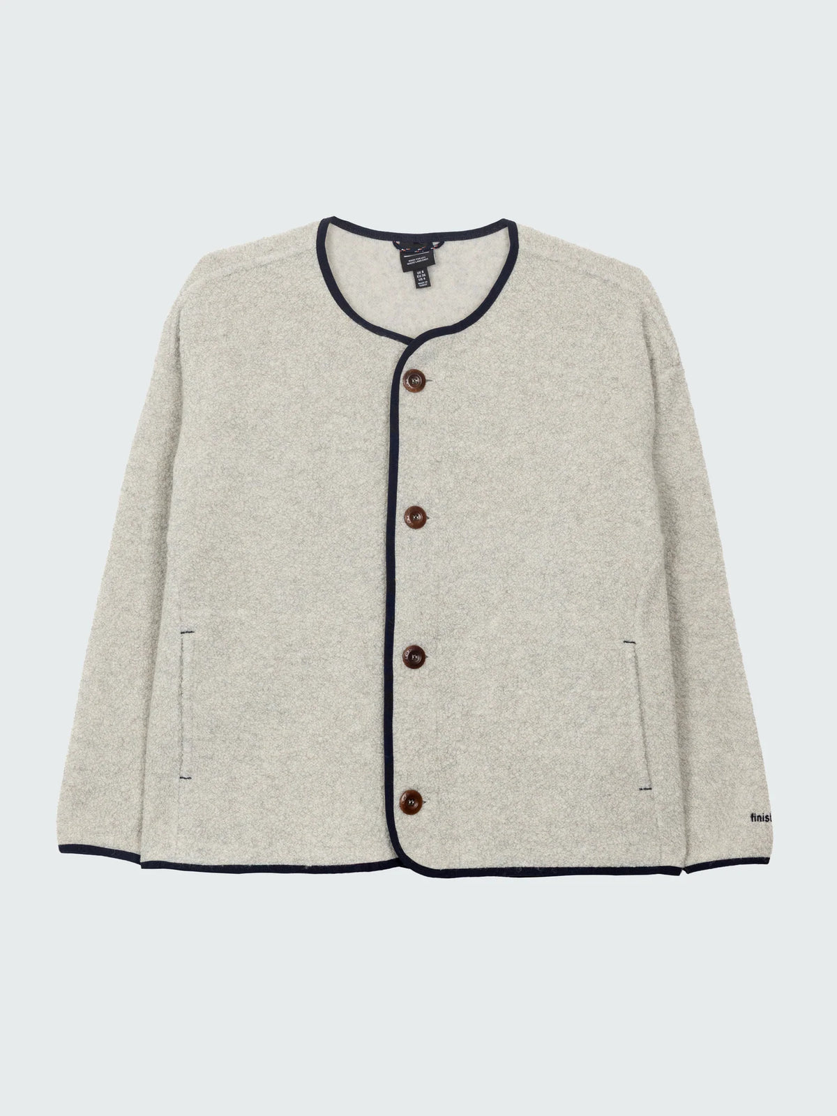 Women's Elowen Fleece Cardigan - Dove Grey