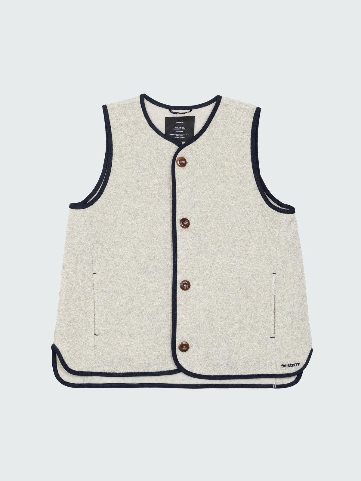 Women's Elowen Fleece Gilet - Dove Grey