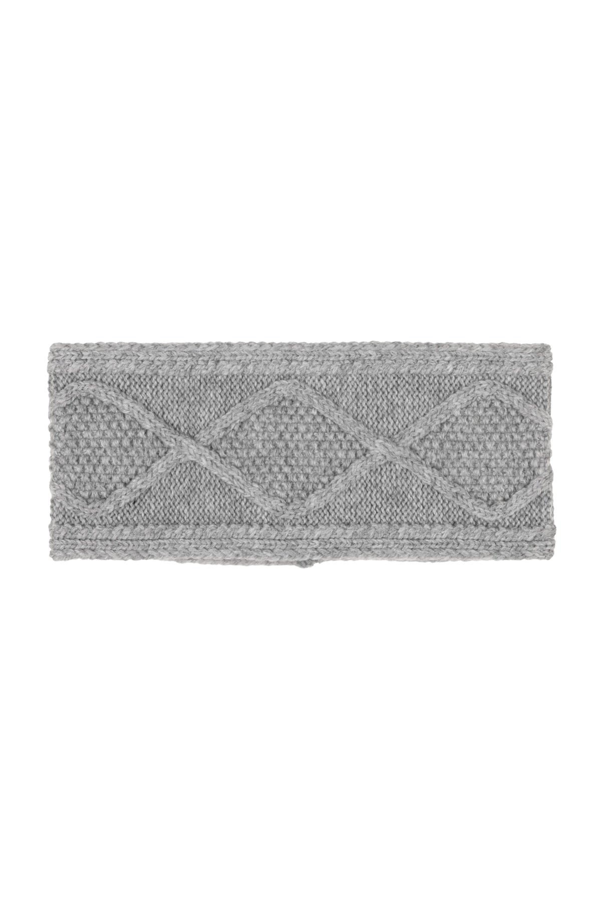 Modernist Block Headband - Grey Heather