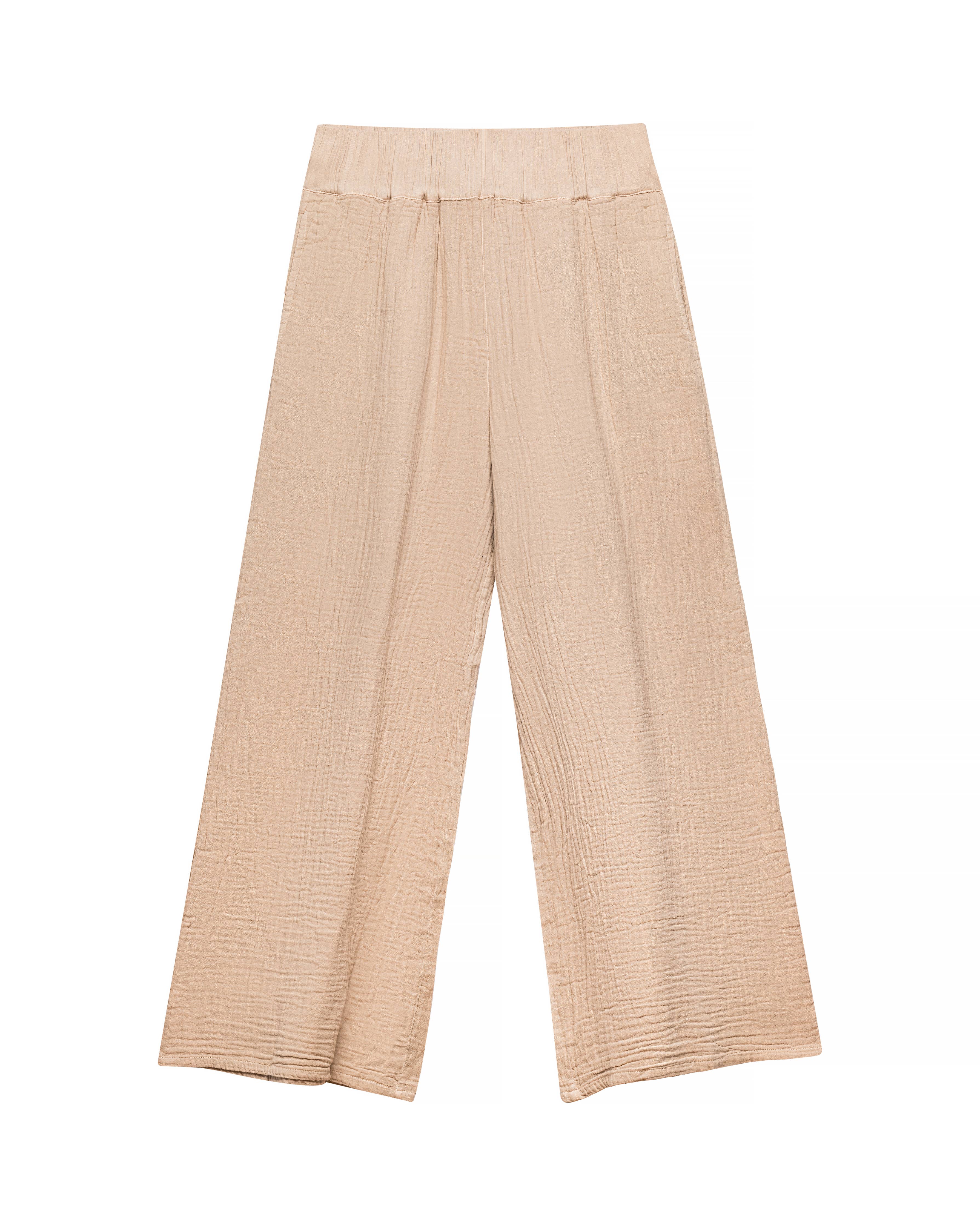 Crinkle Cotton Pant