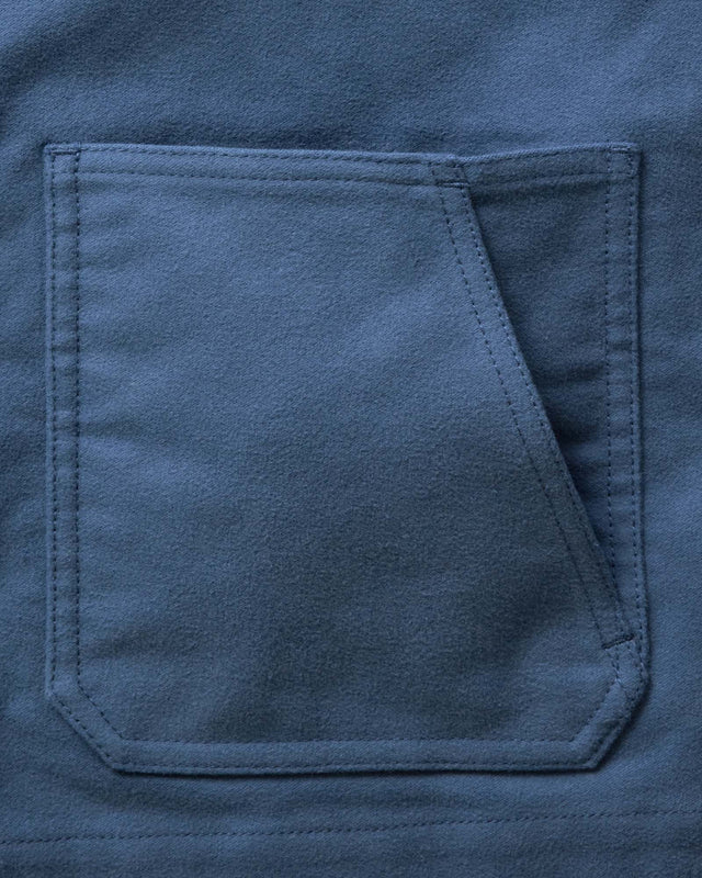 The Ojai Jacket - French Blue Moleskin