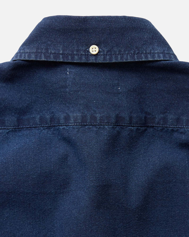 The Short Sleeve Jack - Rinsed Indigo Oxford