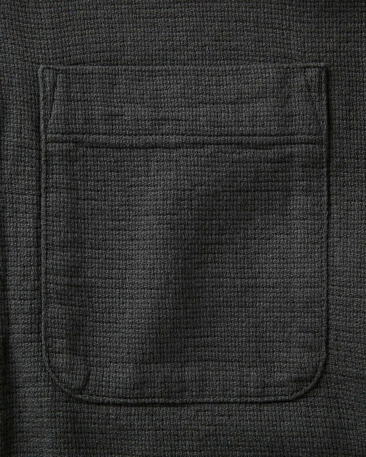 The Conrad Shirt - Faded Black Linen