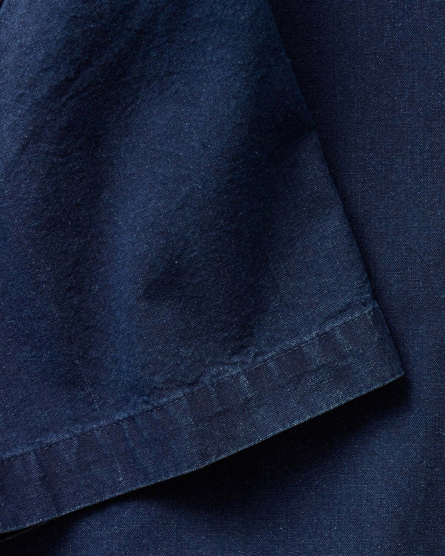 The Short Sleeve Jack - Rinsed Indigo Oxford
