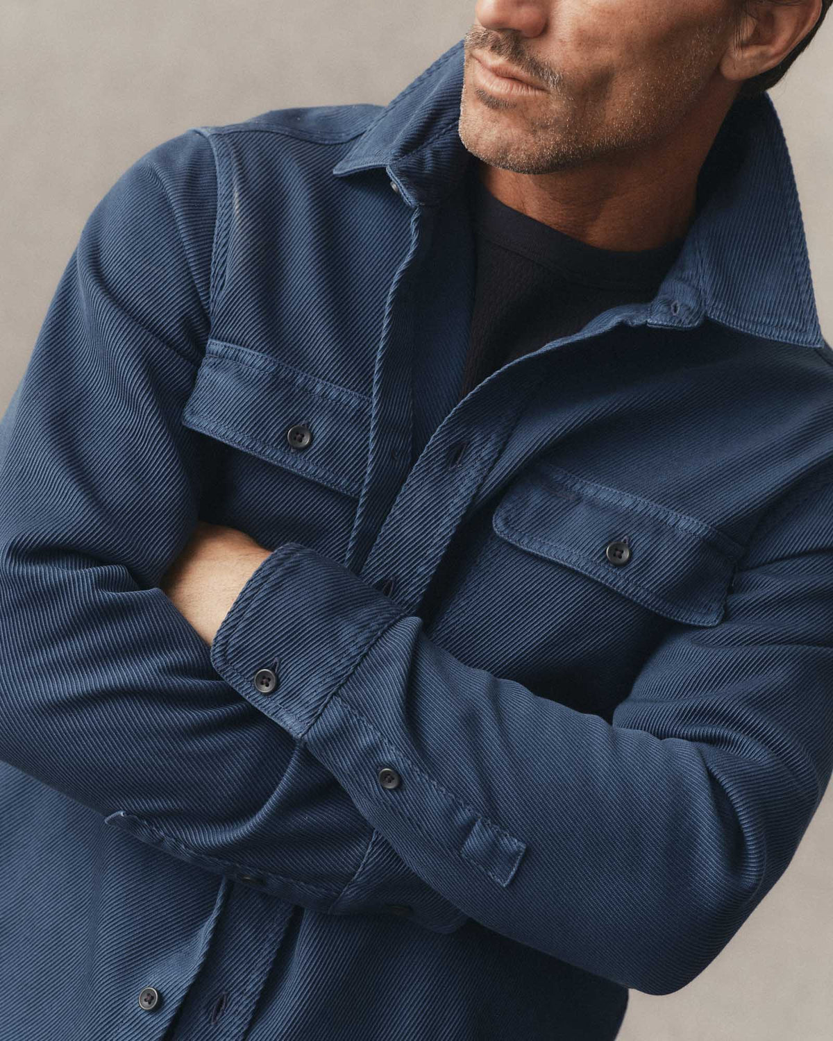 The Ledge Shirt - Atlantic Twill