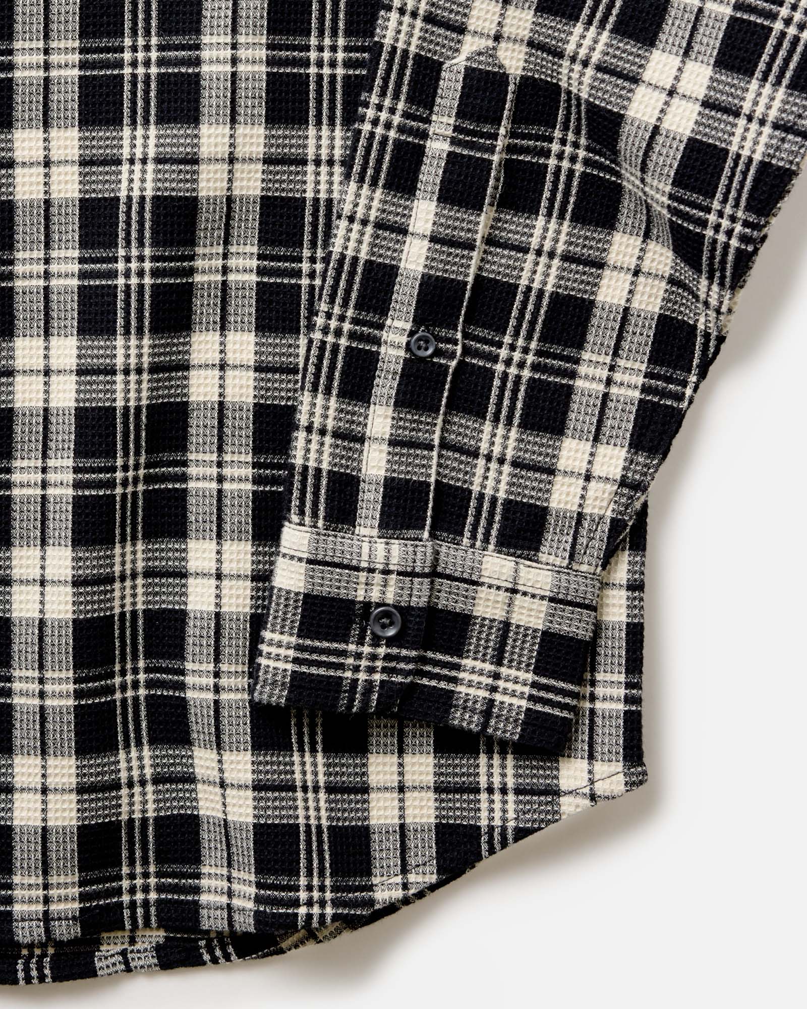 The Jack in Coal Plaid Waffle
