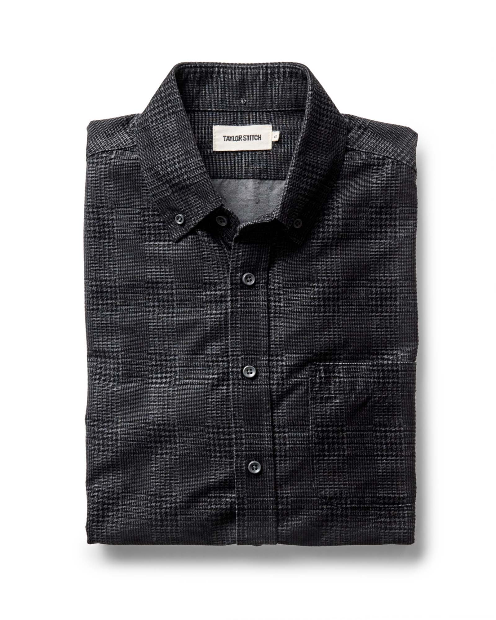 The Jack in Heather Coal Check Pincord