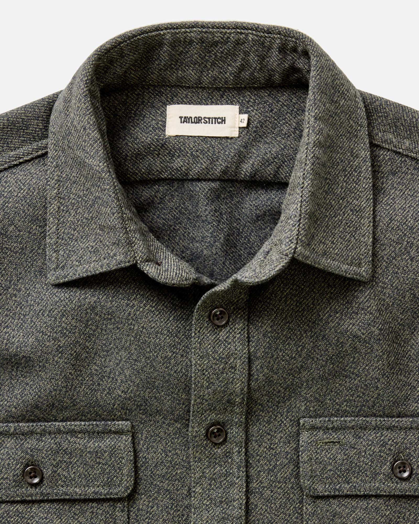 The Ledge Shirt in Pine Twist
