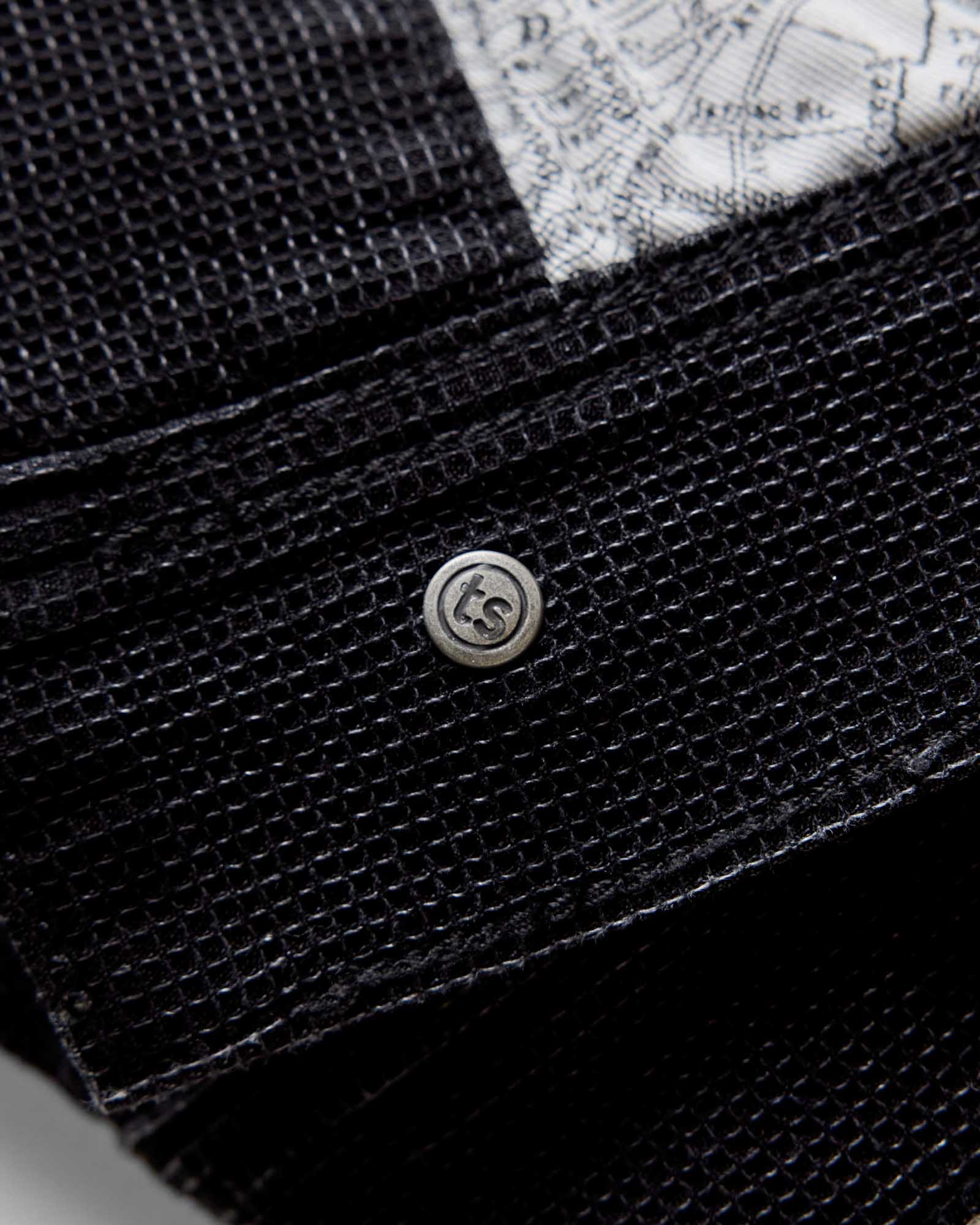 The Long Haul Jacket in Black Indigo Waffle