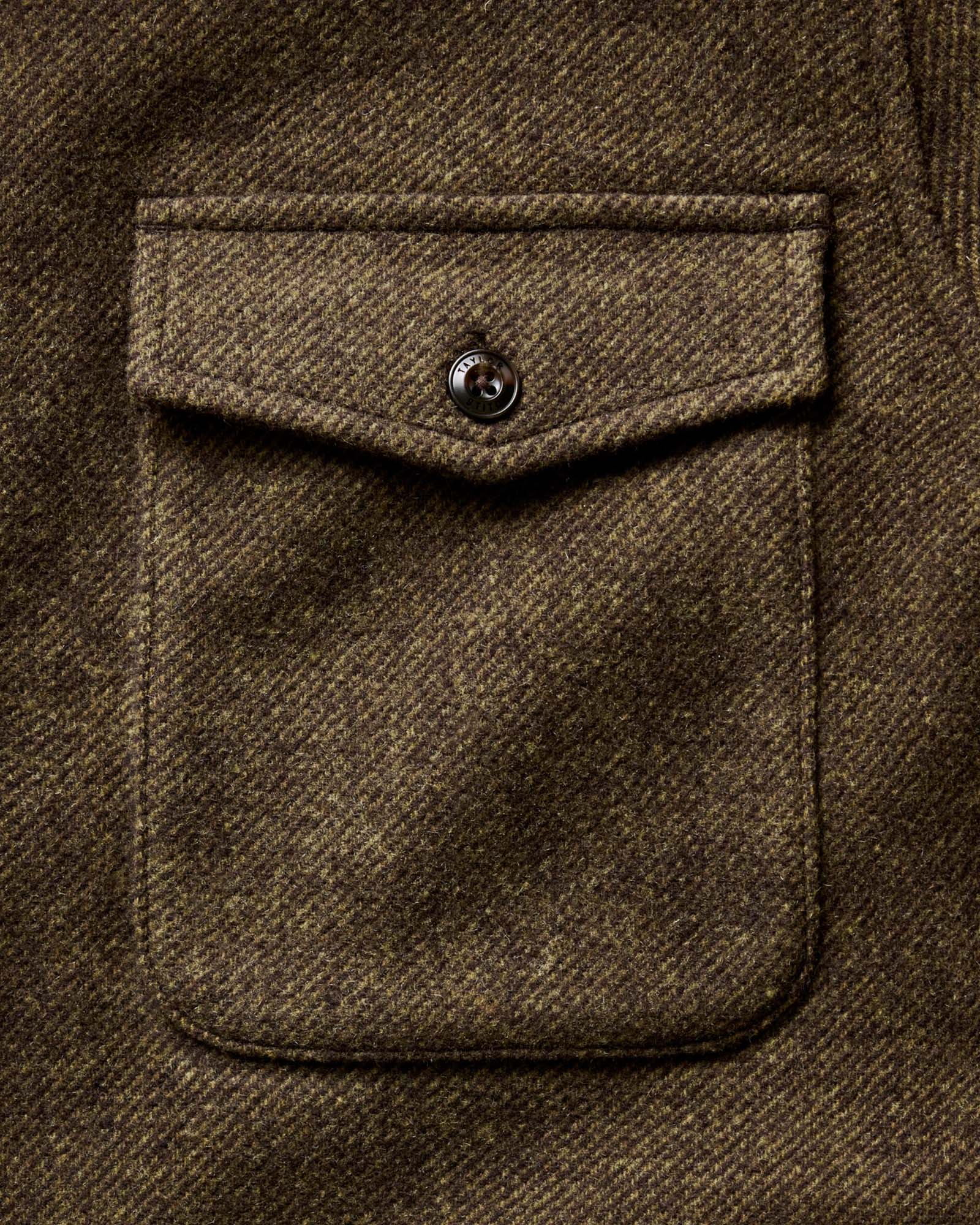 The Maritime Shirt Jacket in Ranger Twill Wool