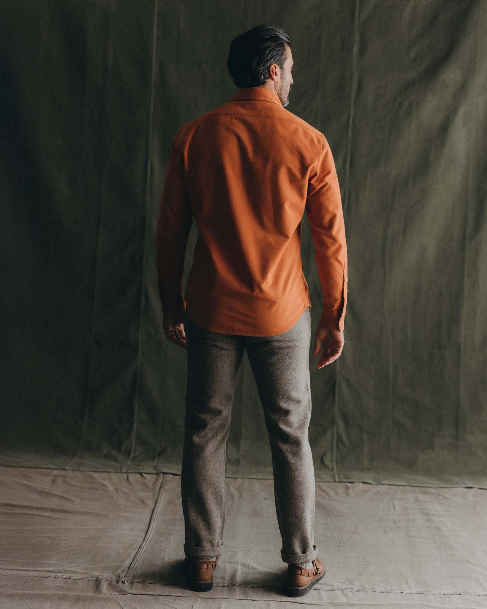 The Yosemite Shirt in Summit Orange
