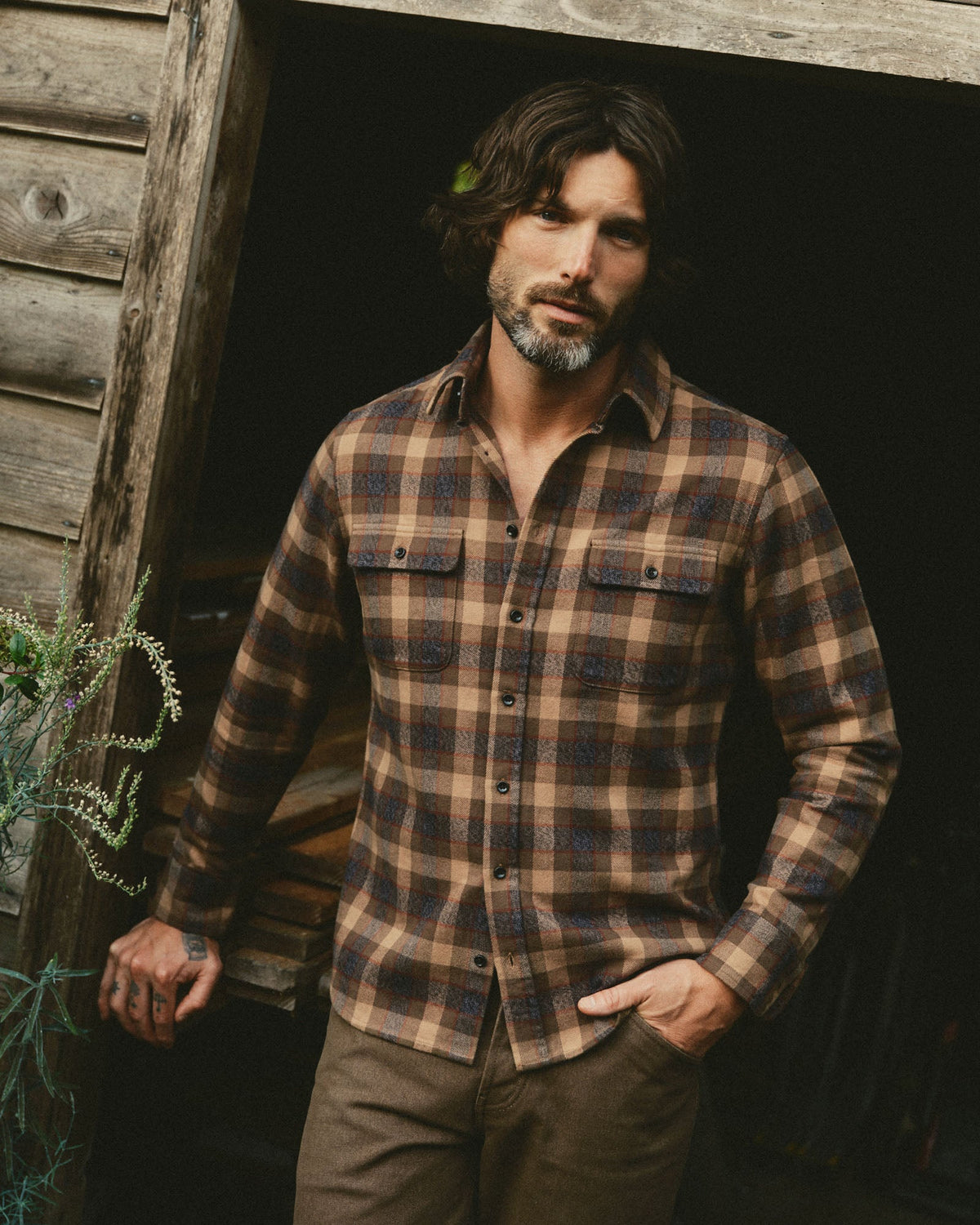 The Yosemite Shirt - Buckeye Plaid