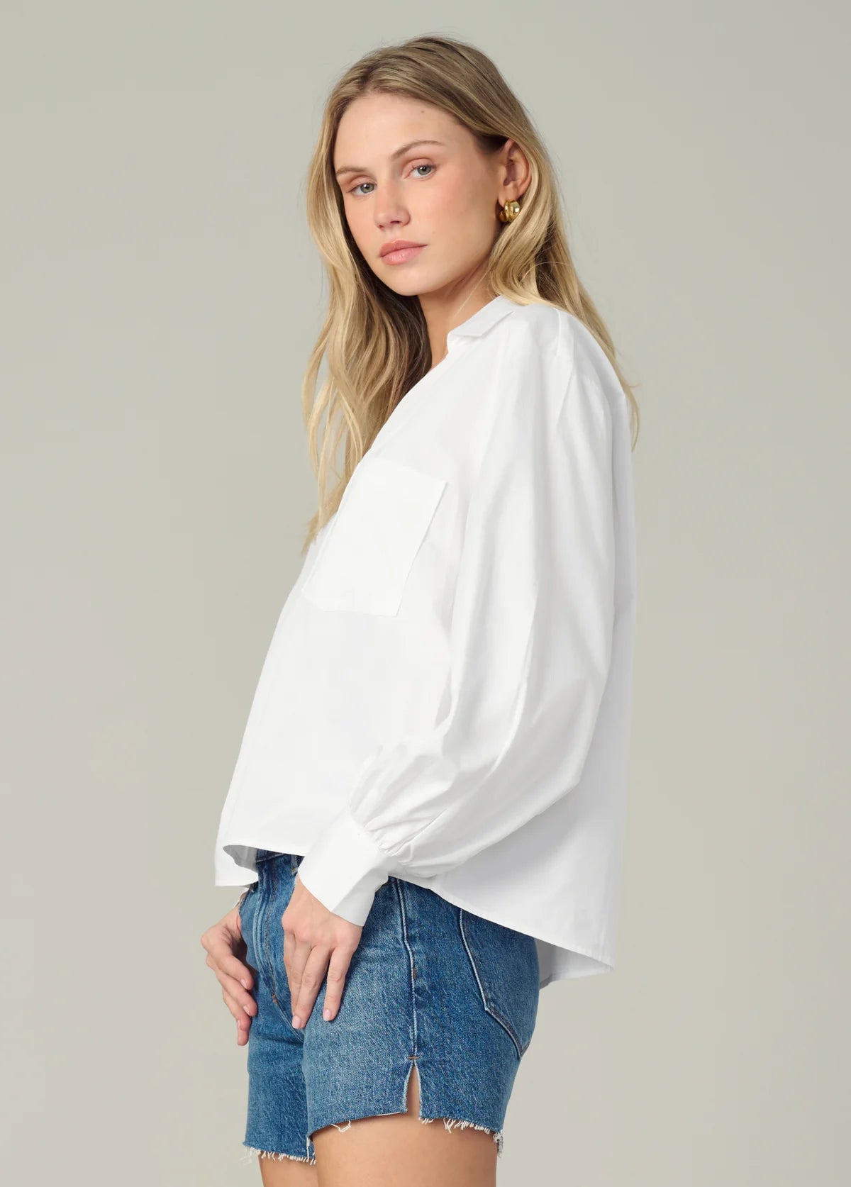 The Charlotte Popover Blouse