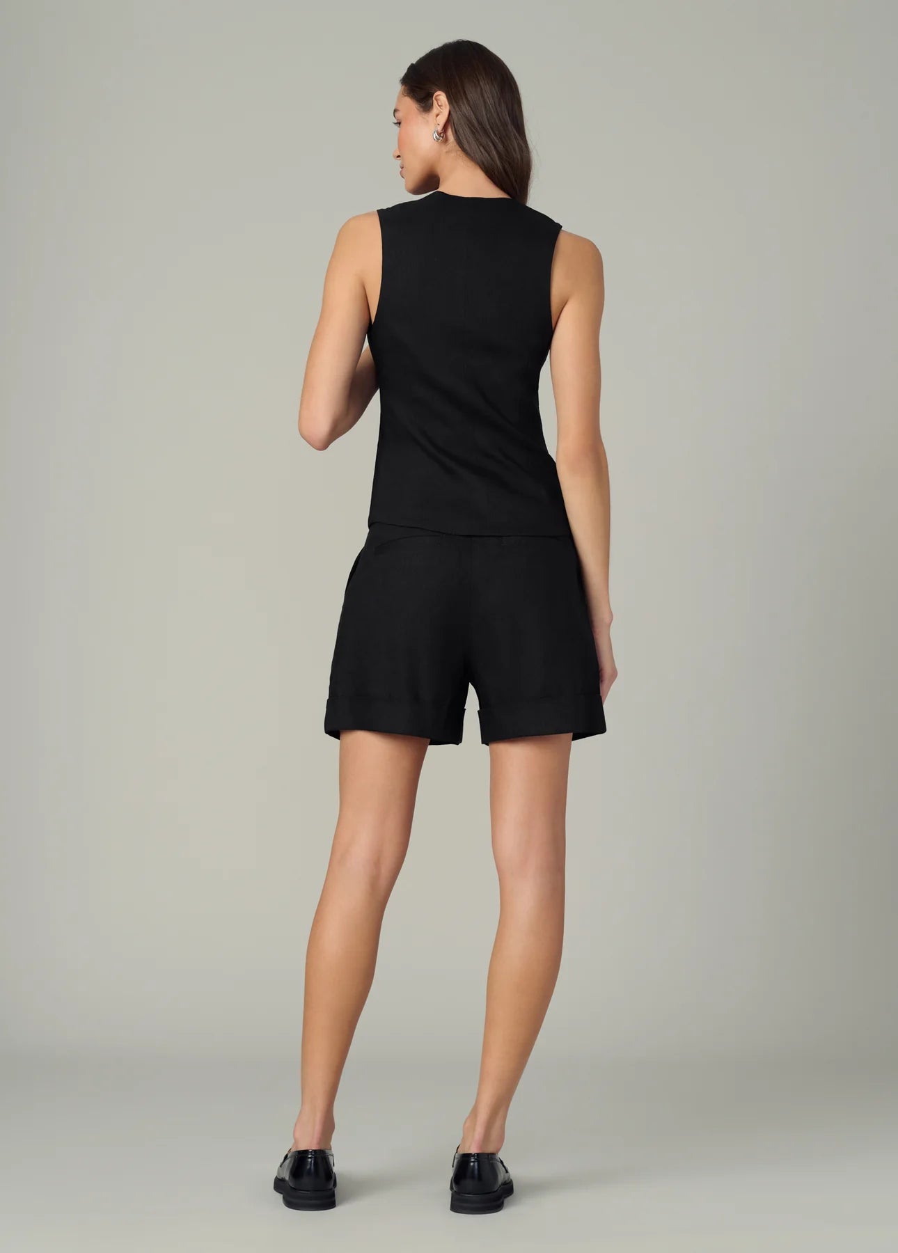 The Brody Tailored Short - Black