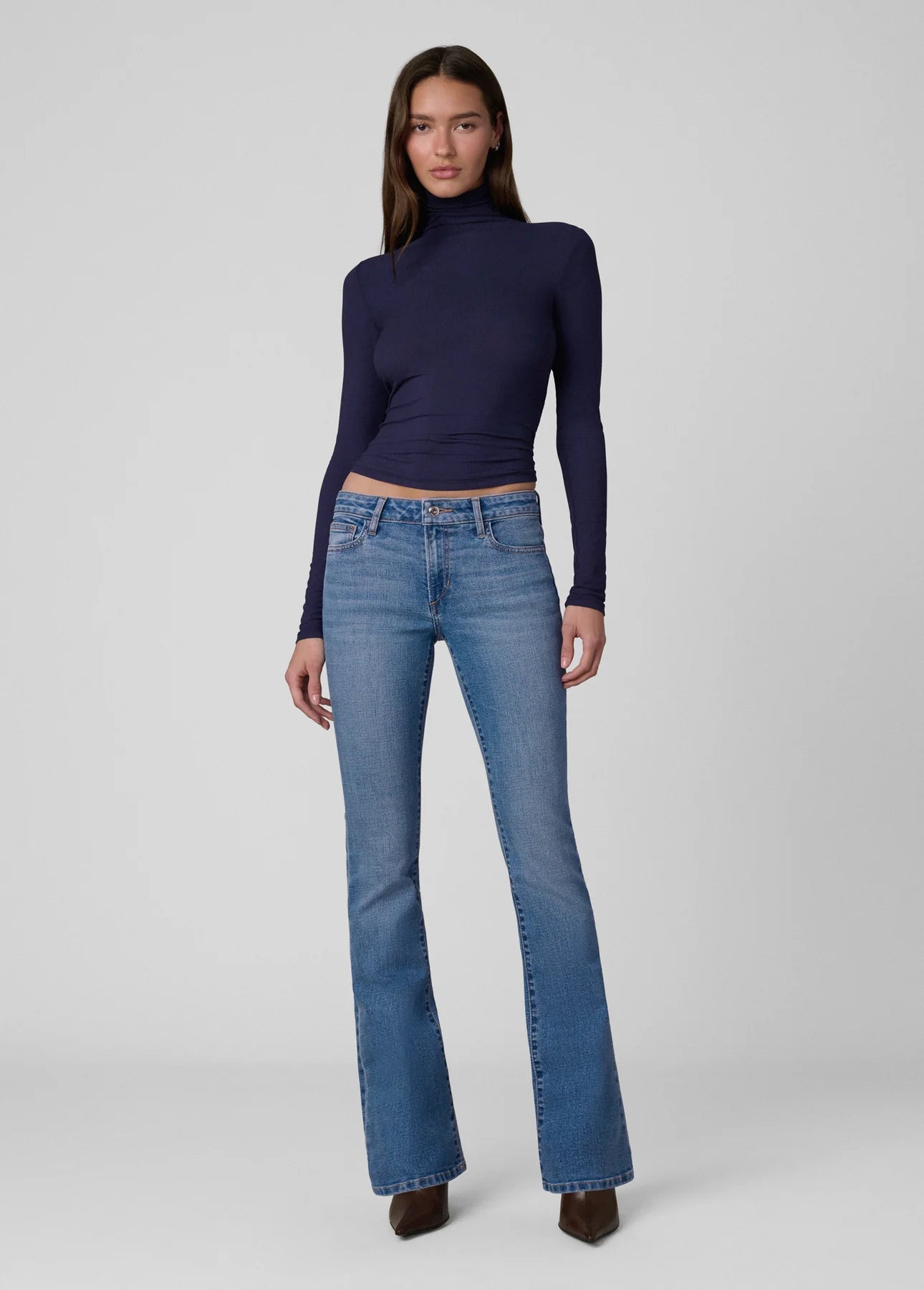 The Tony Long Sleeve Top - Rich Navy