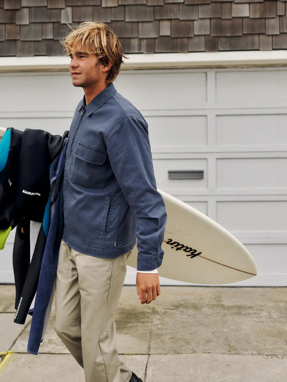 Petrol Jacket - Washed Blue