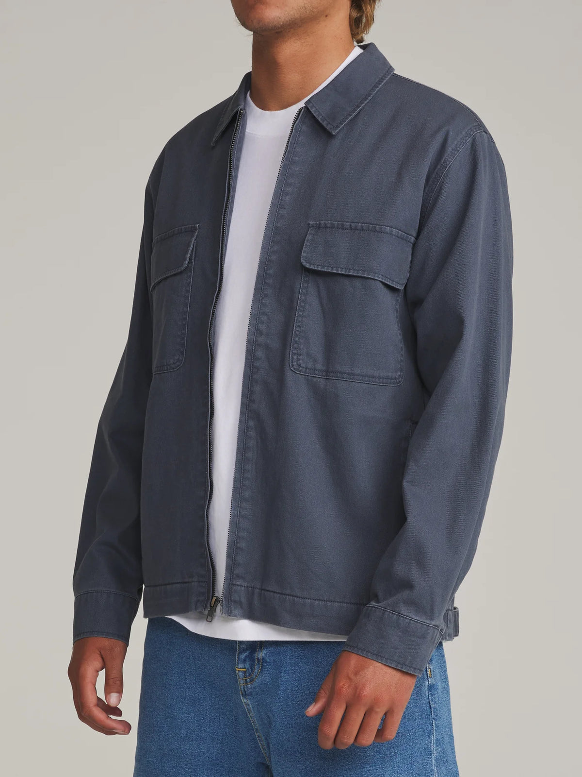 Petrol Jacket - Washed Blue
