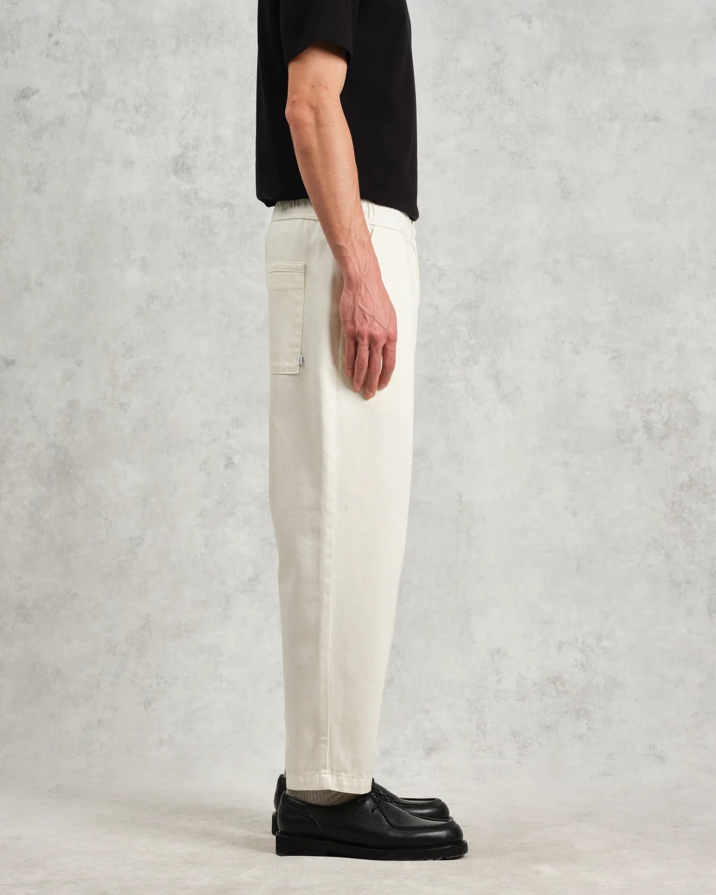 Kurt Organic Cotton Trousers - Off White