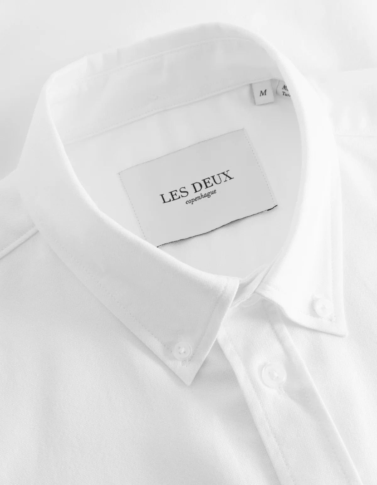 Konrad Oxford Shirt - White/White
