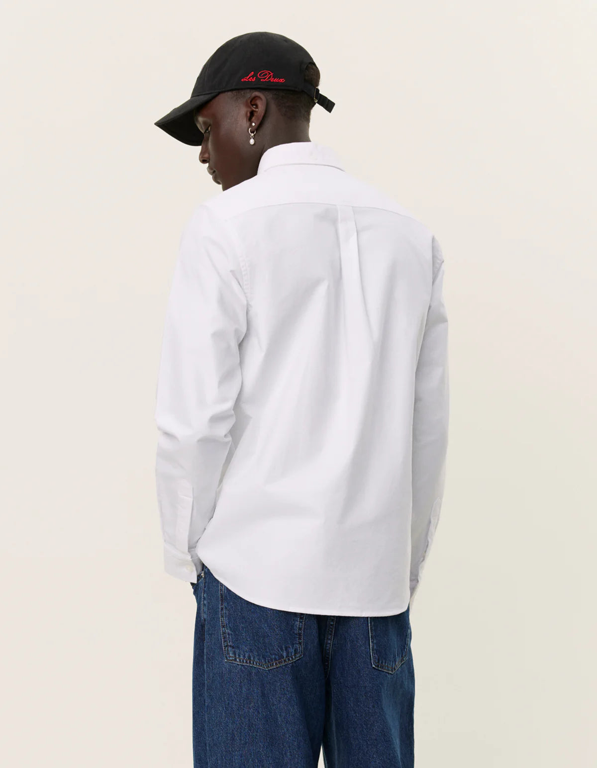 Konrad Oxford Shirt - White/White