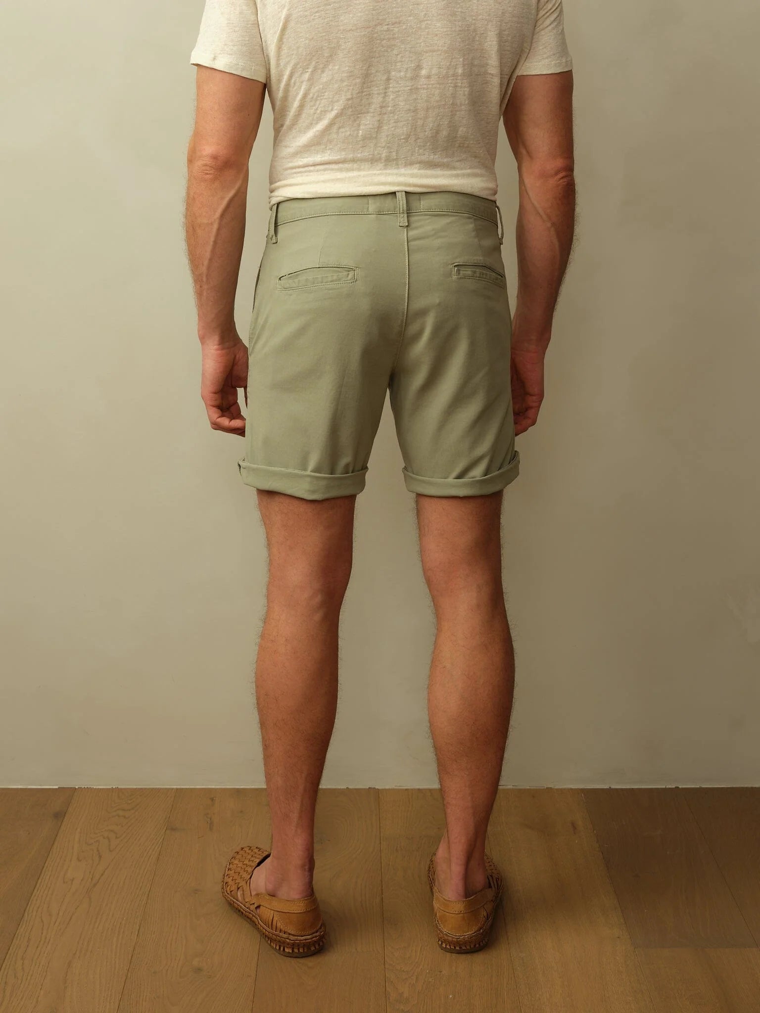 Brooklyn Short in Japanese Twill - Seafoam