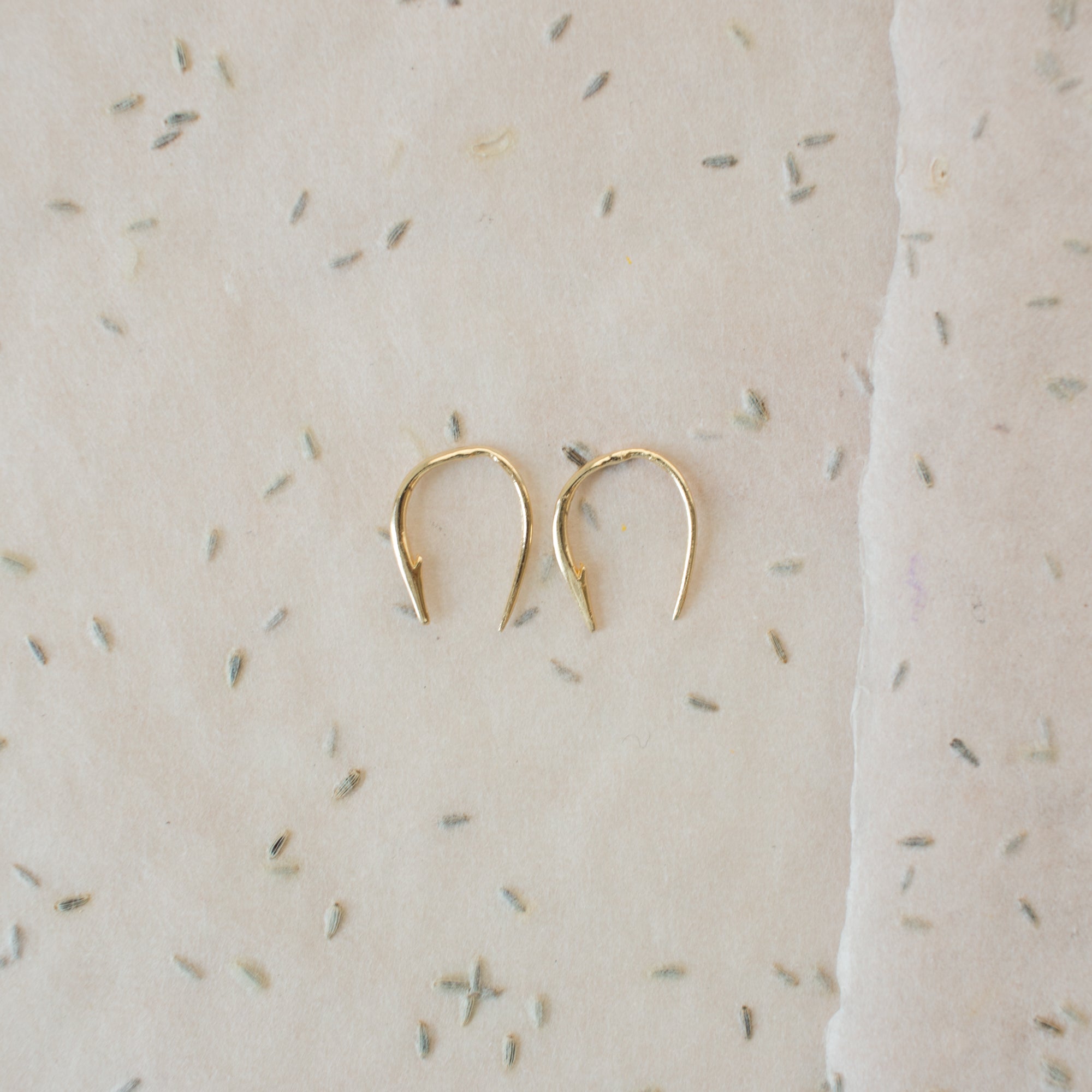 Small Hook Poke Earrings