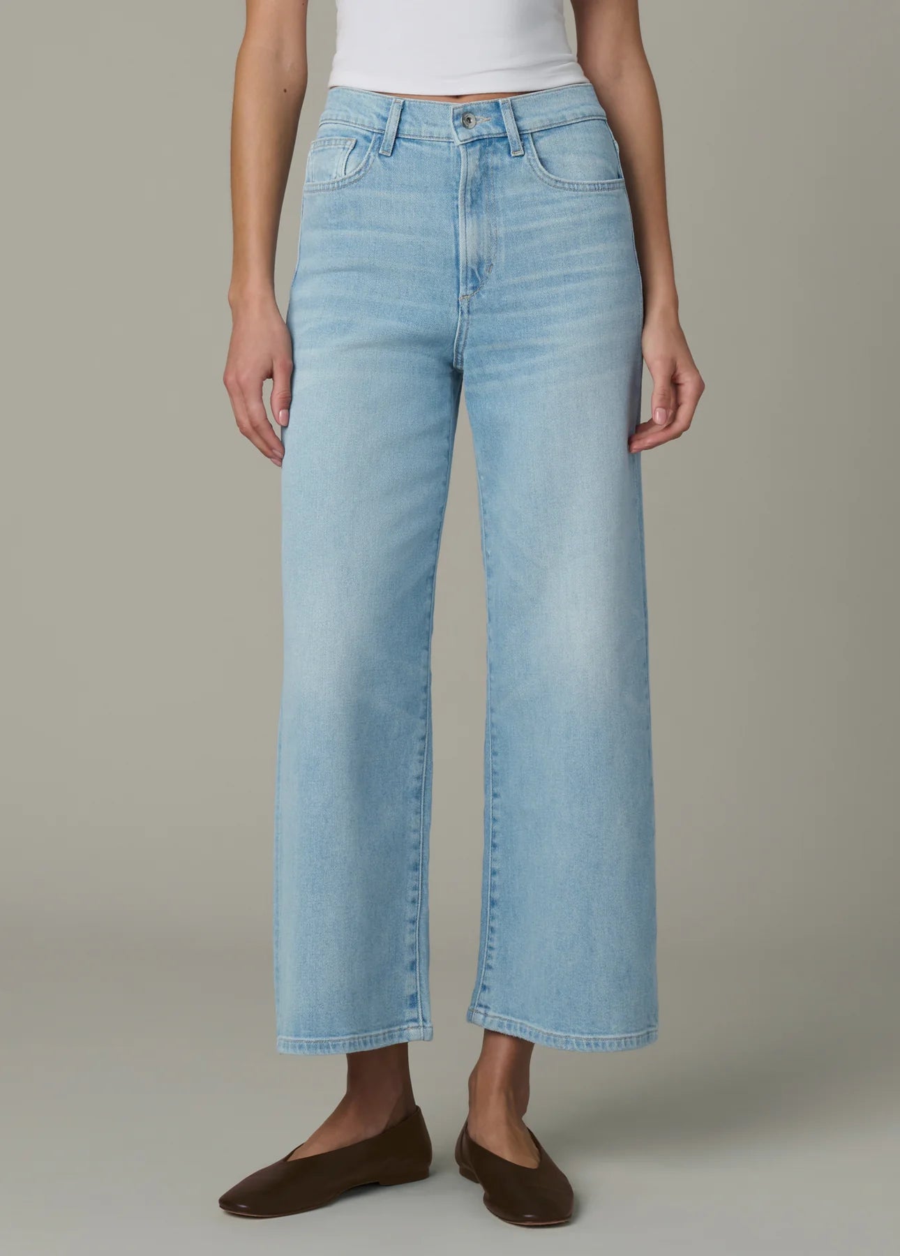 The Mia - High Rise Wide Leg Ankle - Surreal