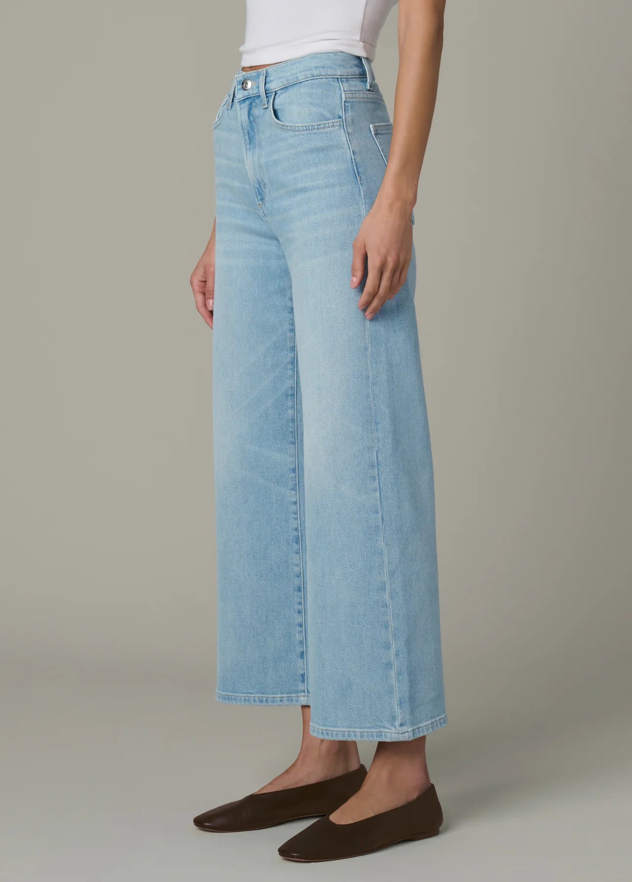 The Mia - High Rise Wide Leg Ankle - Surreal