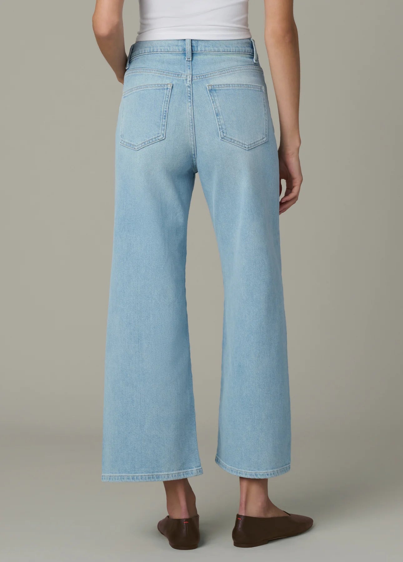 The Mia - High Rise Wide Leg Ankle - Surreal