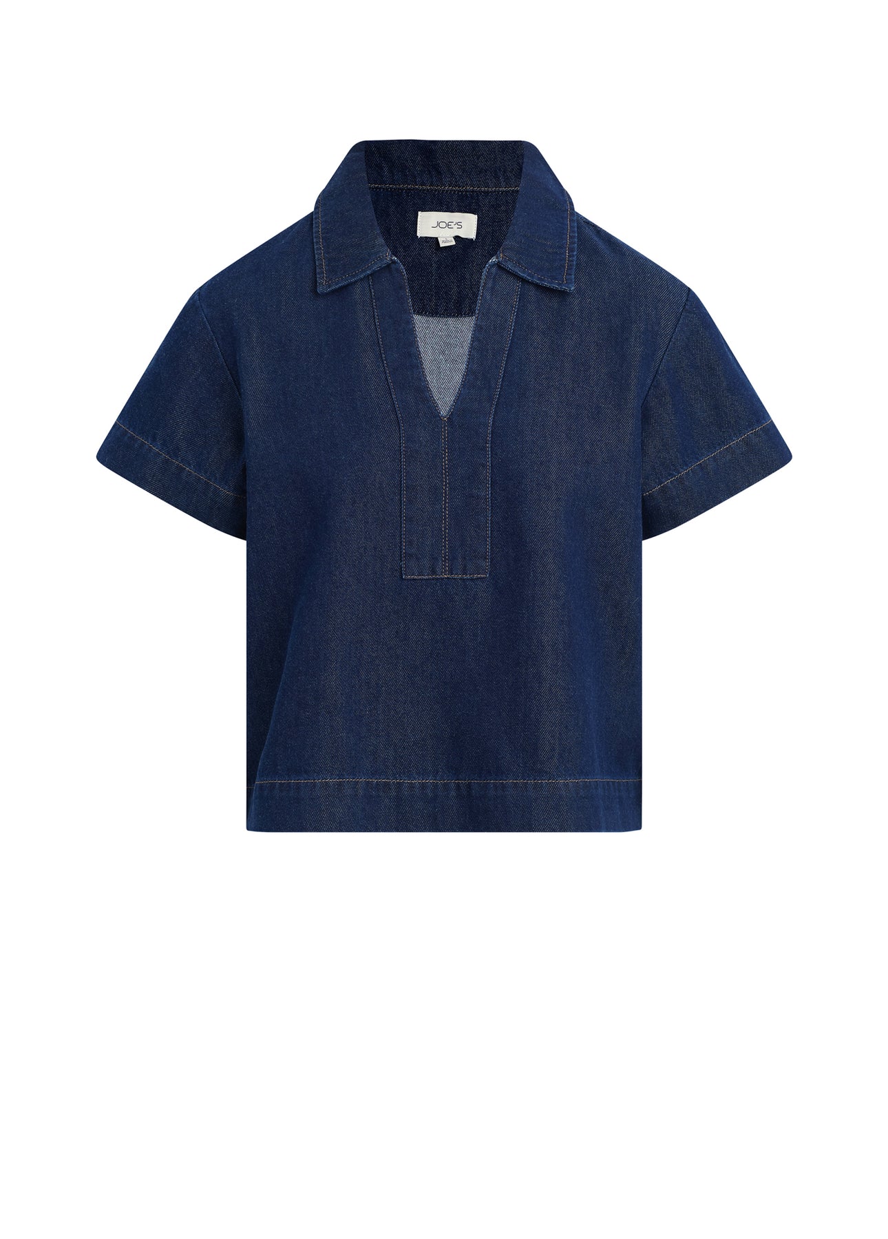 The Lillian Denim Popover Shirt - Honor