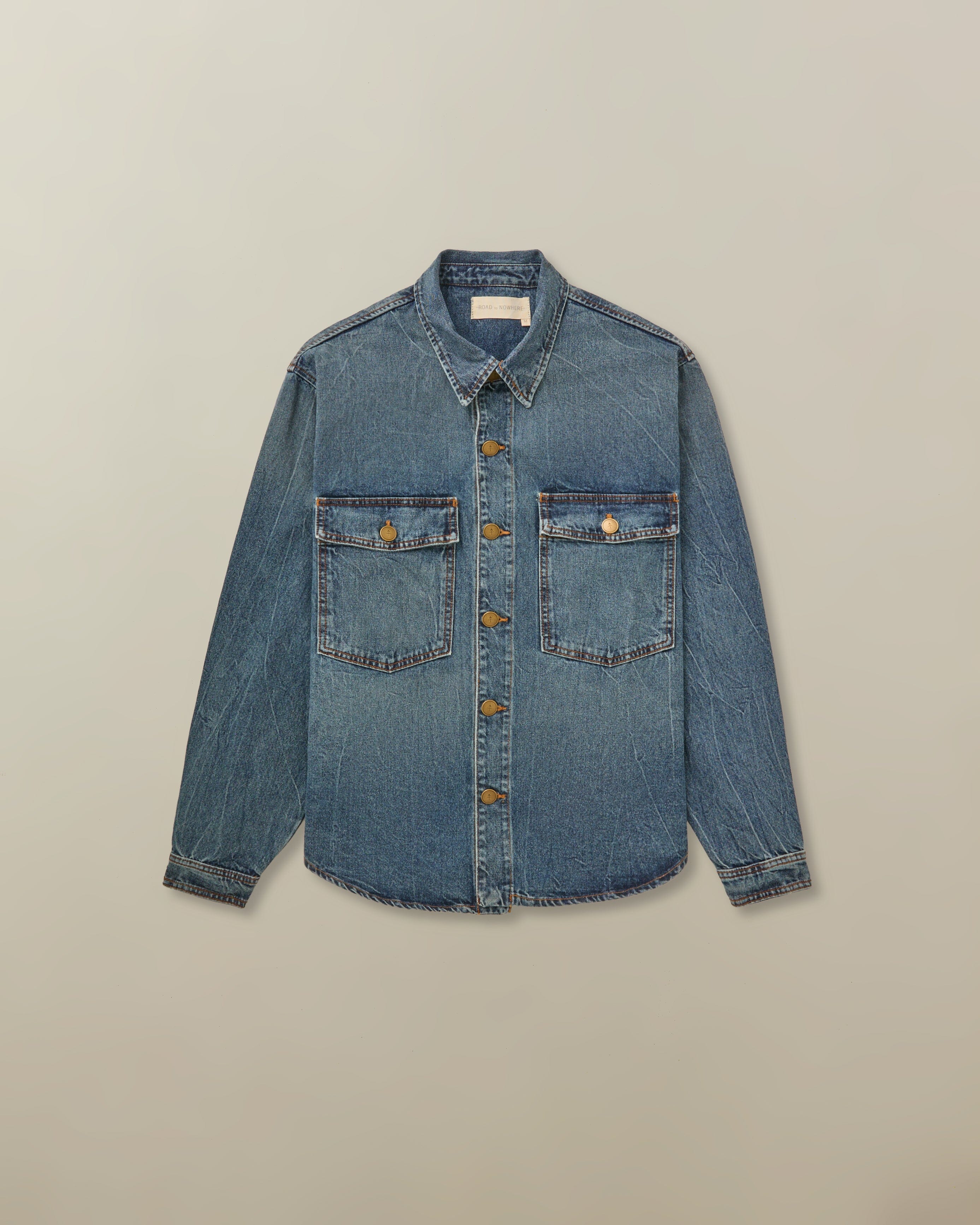 Noah Overshirt in Japanese Denim