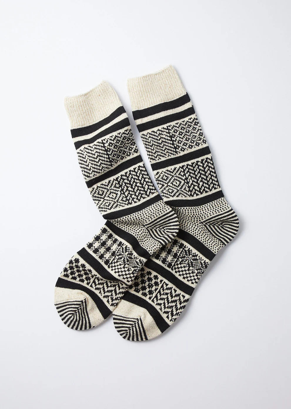 Multi Jacquard Crew Socks