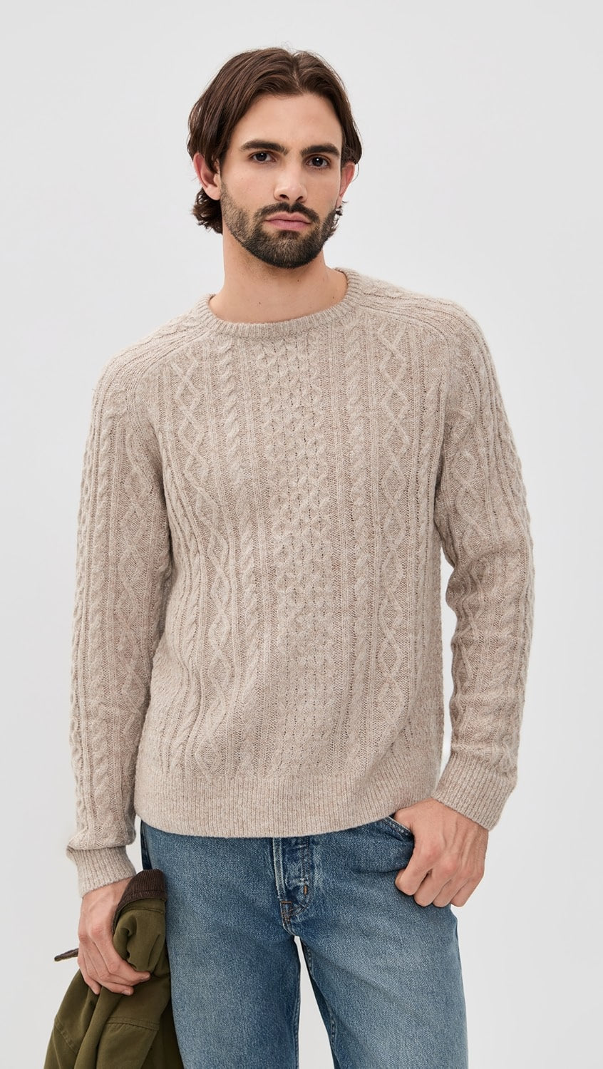 Mohair Fishermans Knit