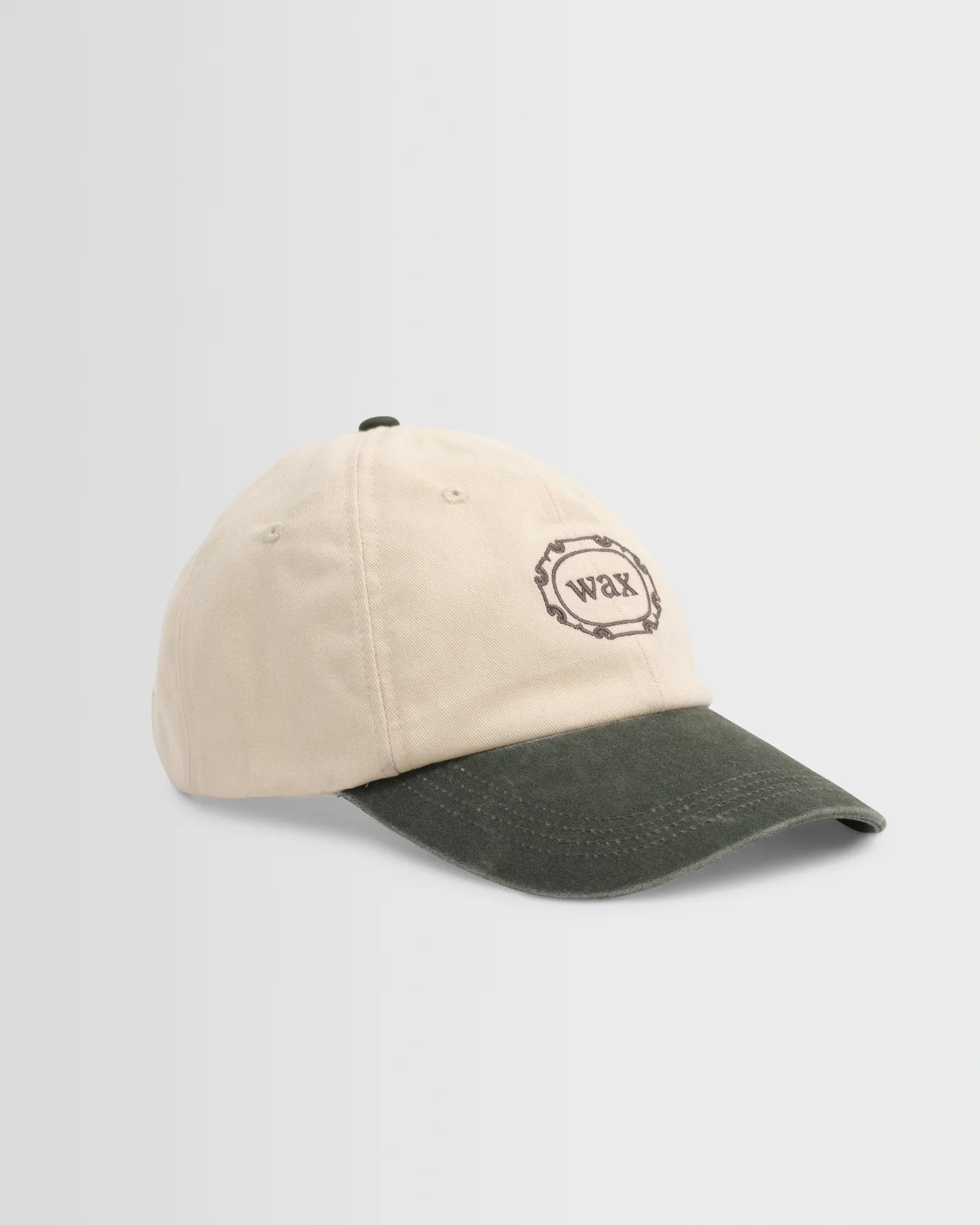 Spencer - Ecru And Khaki Cotton Sports Cap