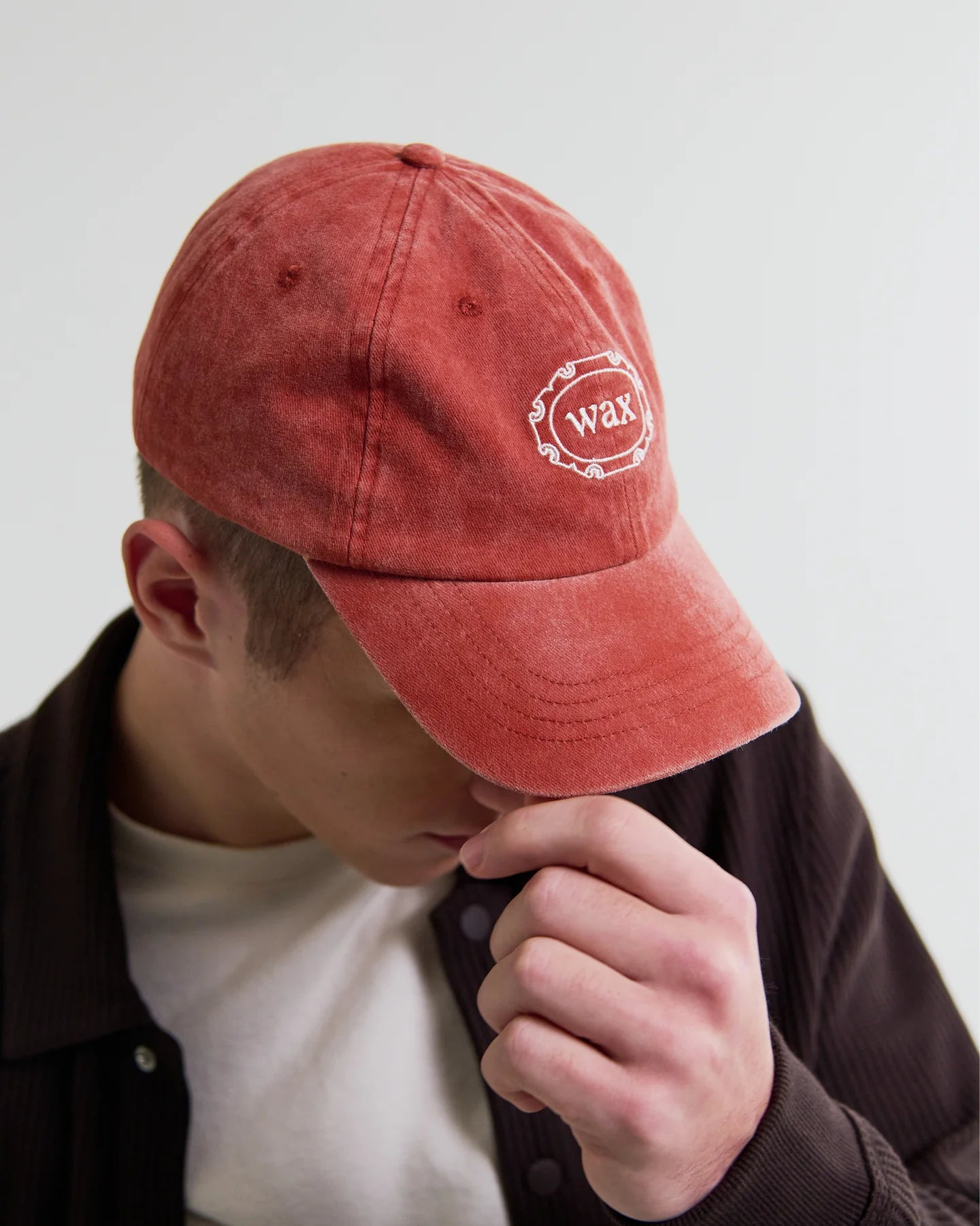 Spencer - Washed Rust Heavy Cotton Twill Sports Cap