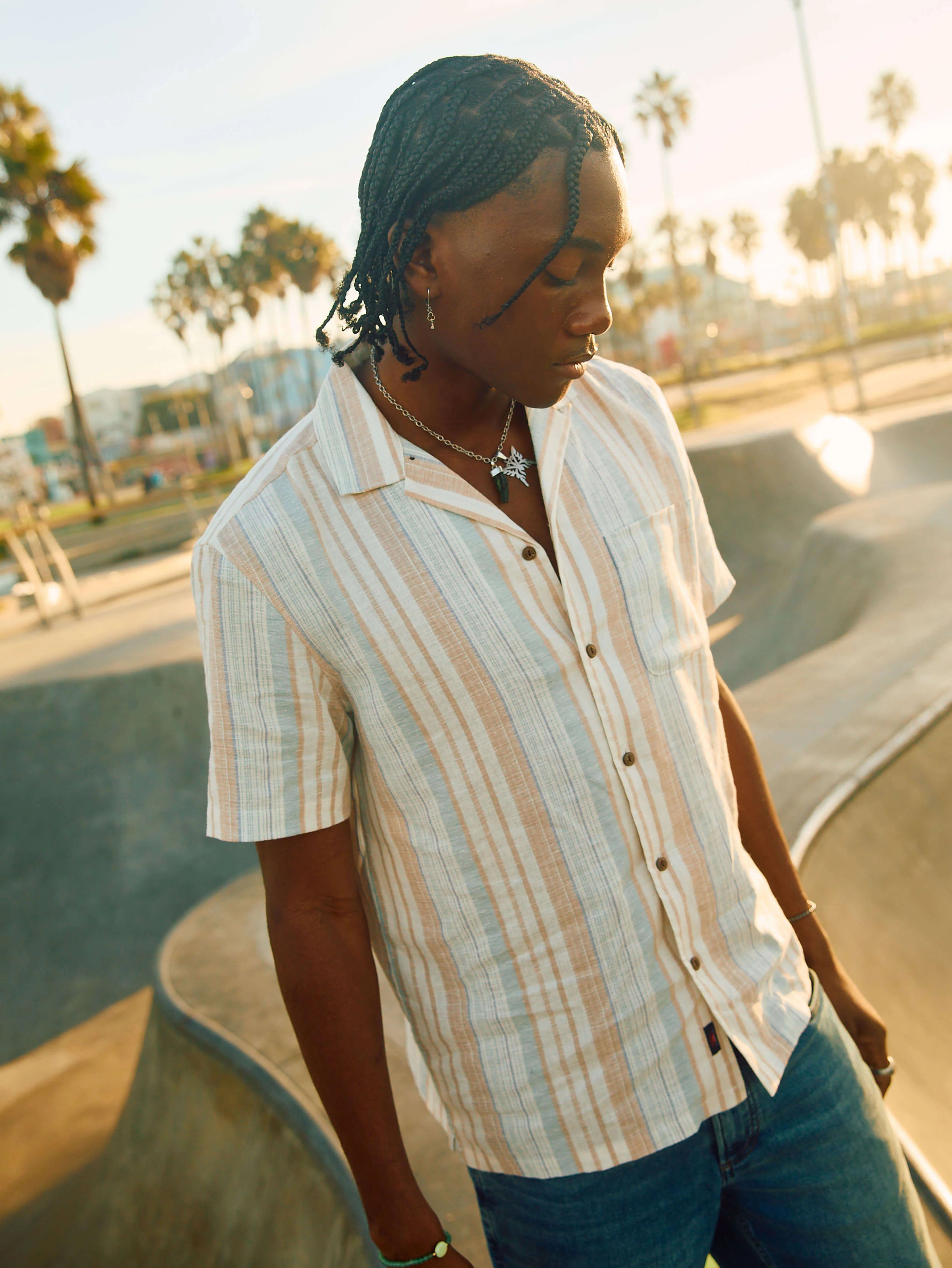 Short-Sleeve Breeze Camp Shirt