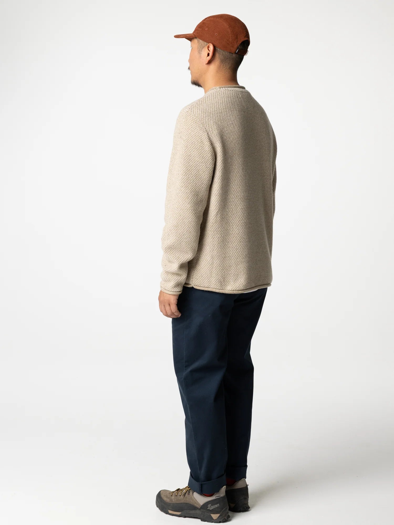 Men's Finisterre Barents Sweater - Oatmeal