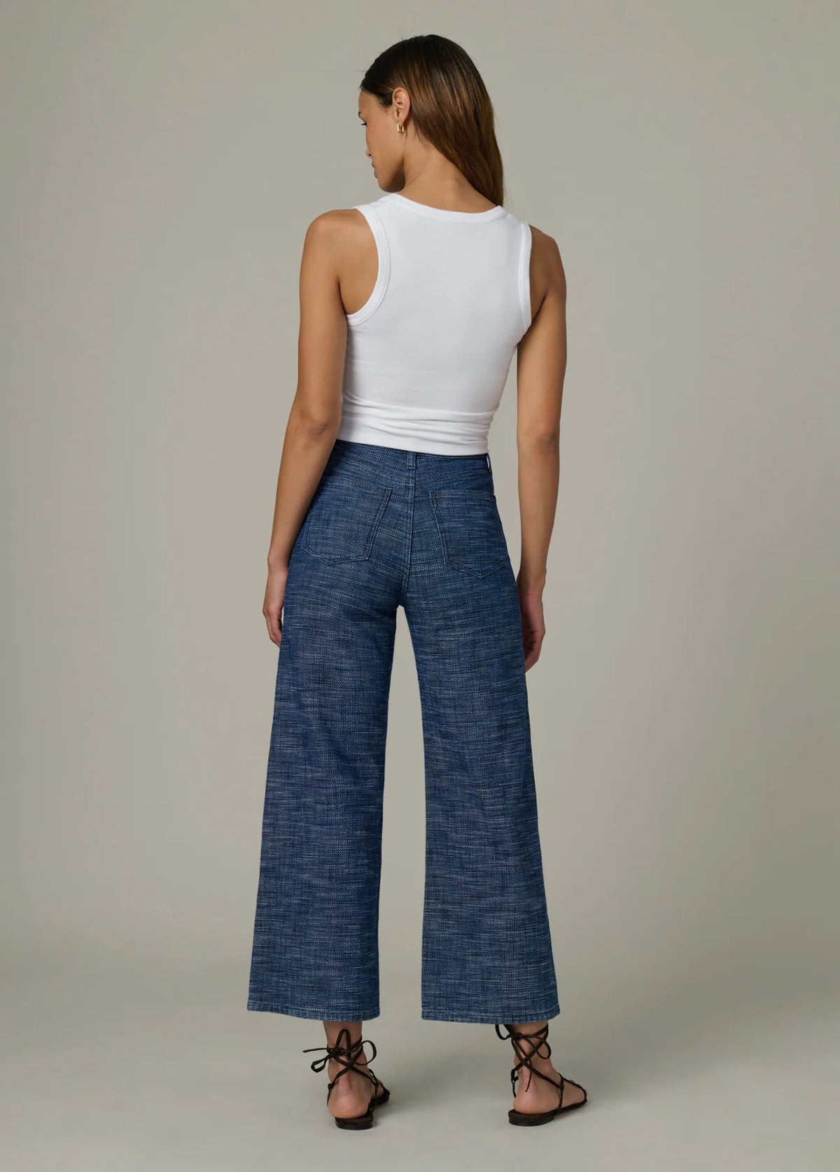 The Mia - High Rise Wide Leg Ankle - Abundance