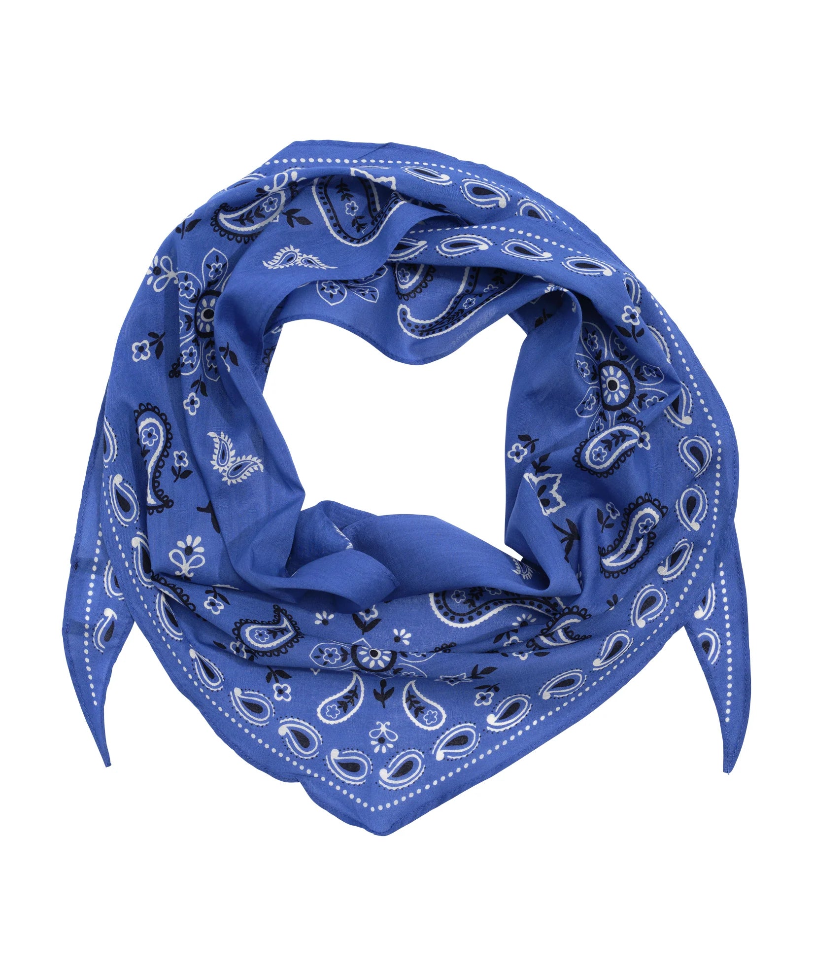 Bandana Triangle Scarf - Ultramarine