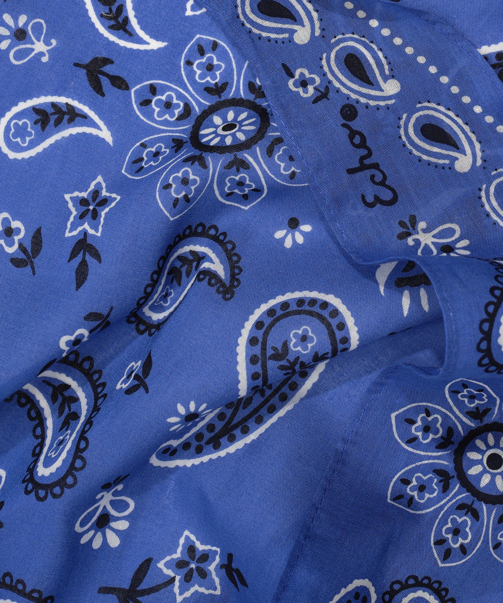 Bandana Triangle Scarf - Ultramarine