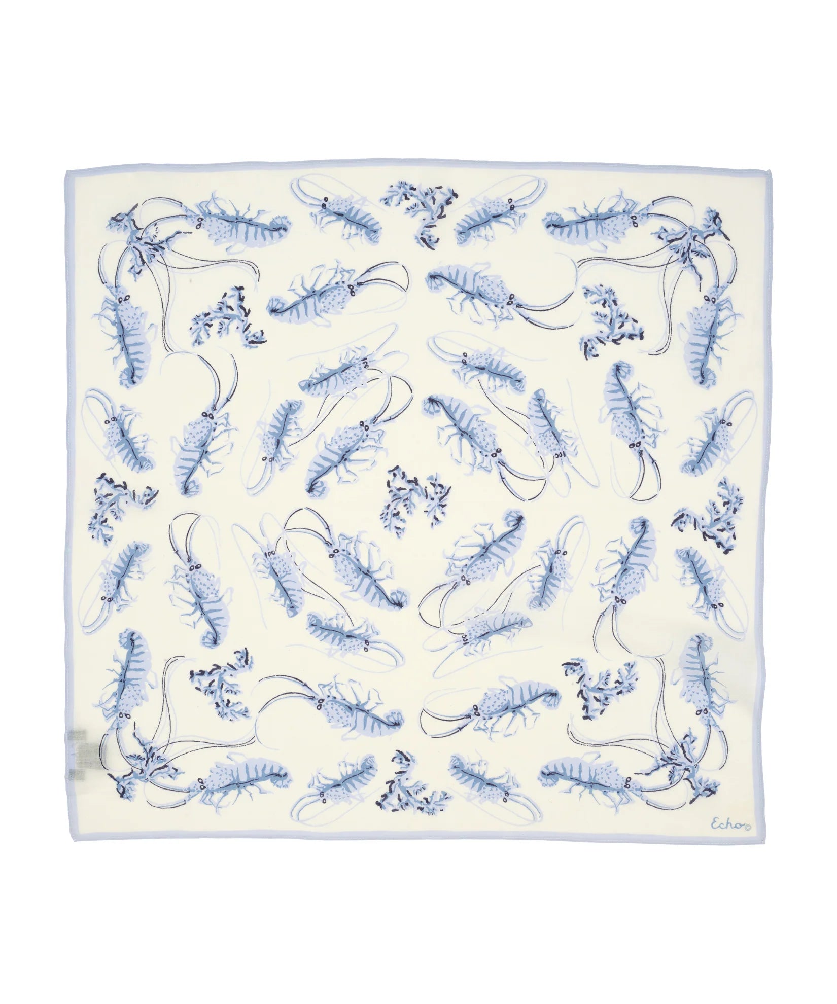 Shrimp Boat Bandana - Blue Shadow