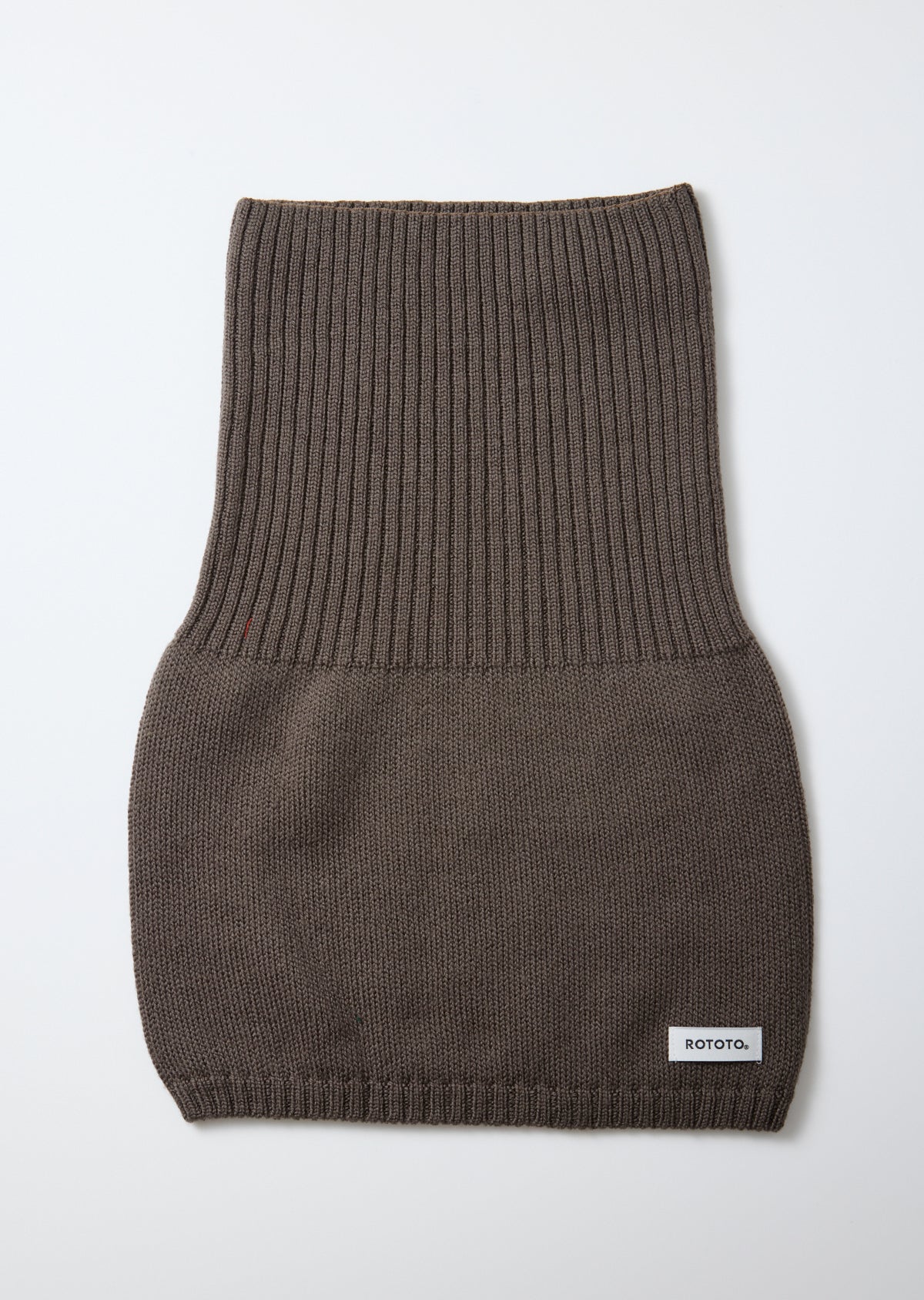 Extra Fine Merino Wool Seamless Snood - Taupe