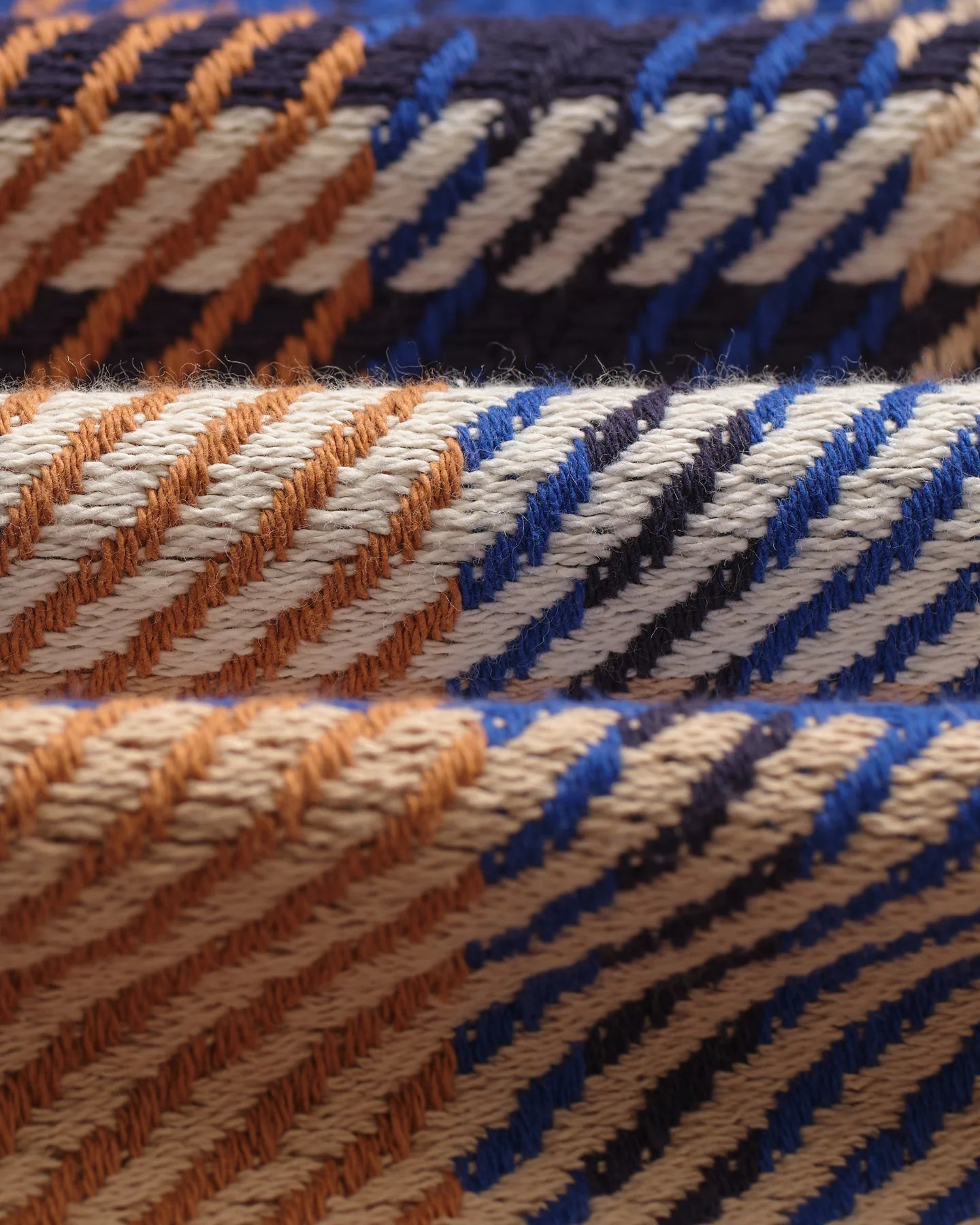 Whiting - Blue And Tan Bold Check Overshirt