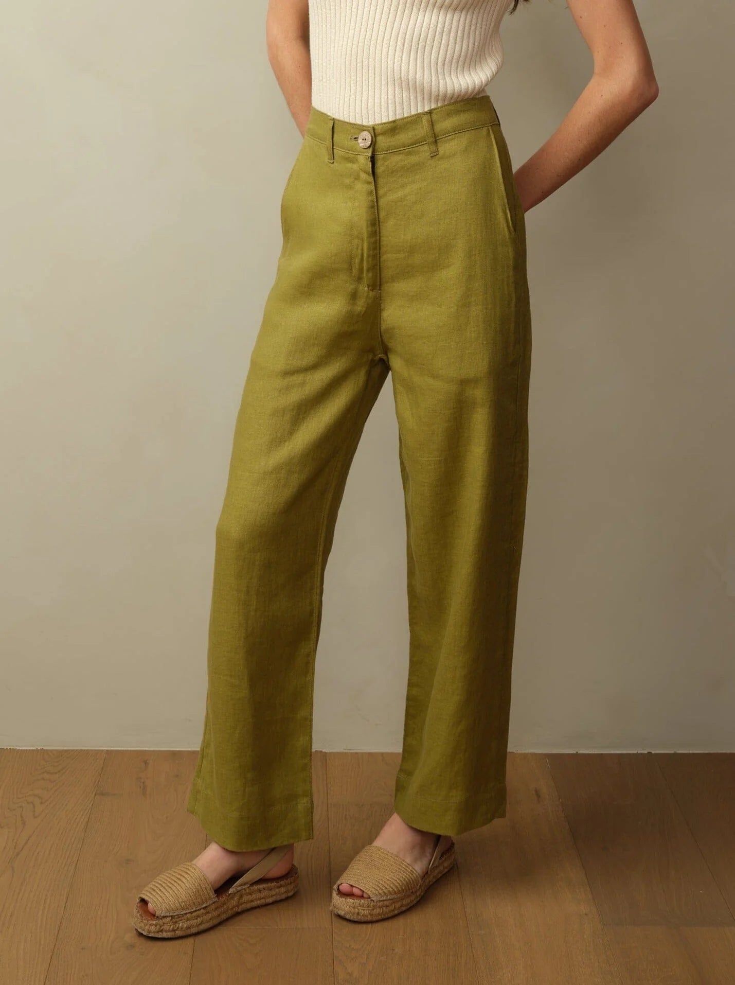 Women's Mallorca Linen Trouser