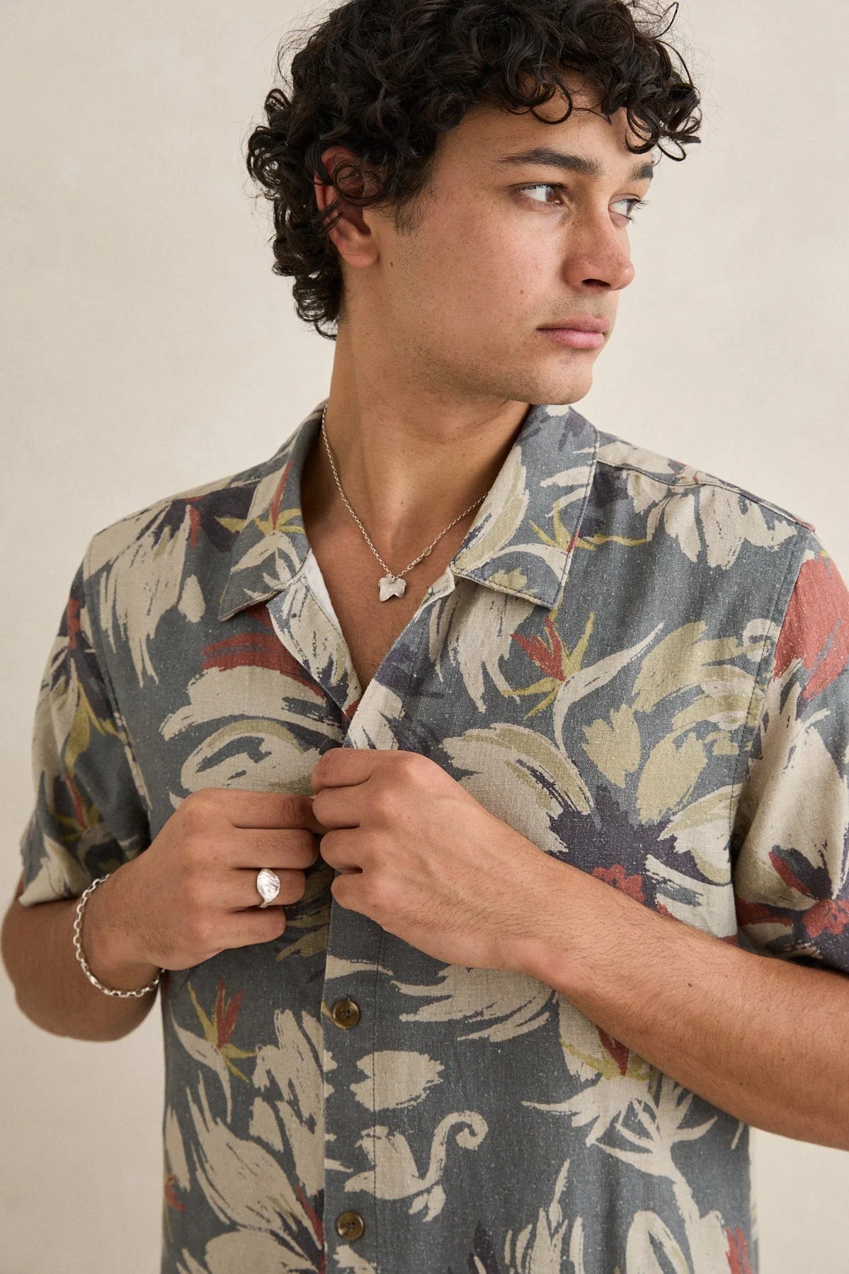 Tropical Camo Short Sleeve Shirt - Camo