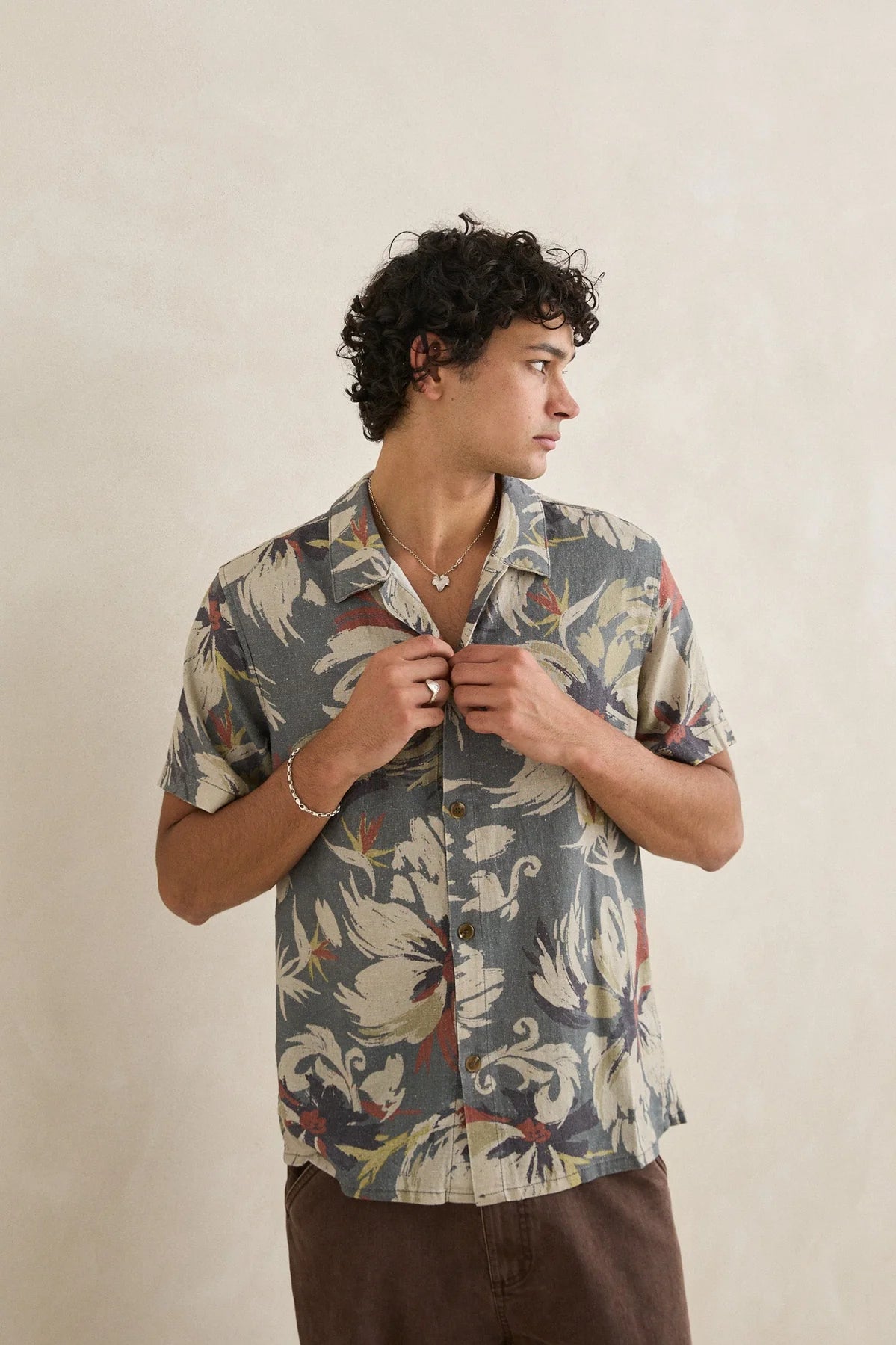 Tropical Camo Short Sleeve Shirt - Camo