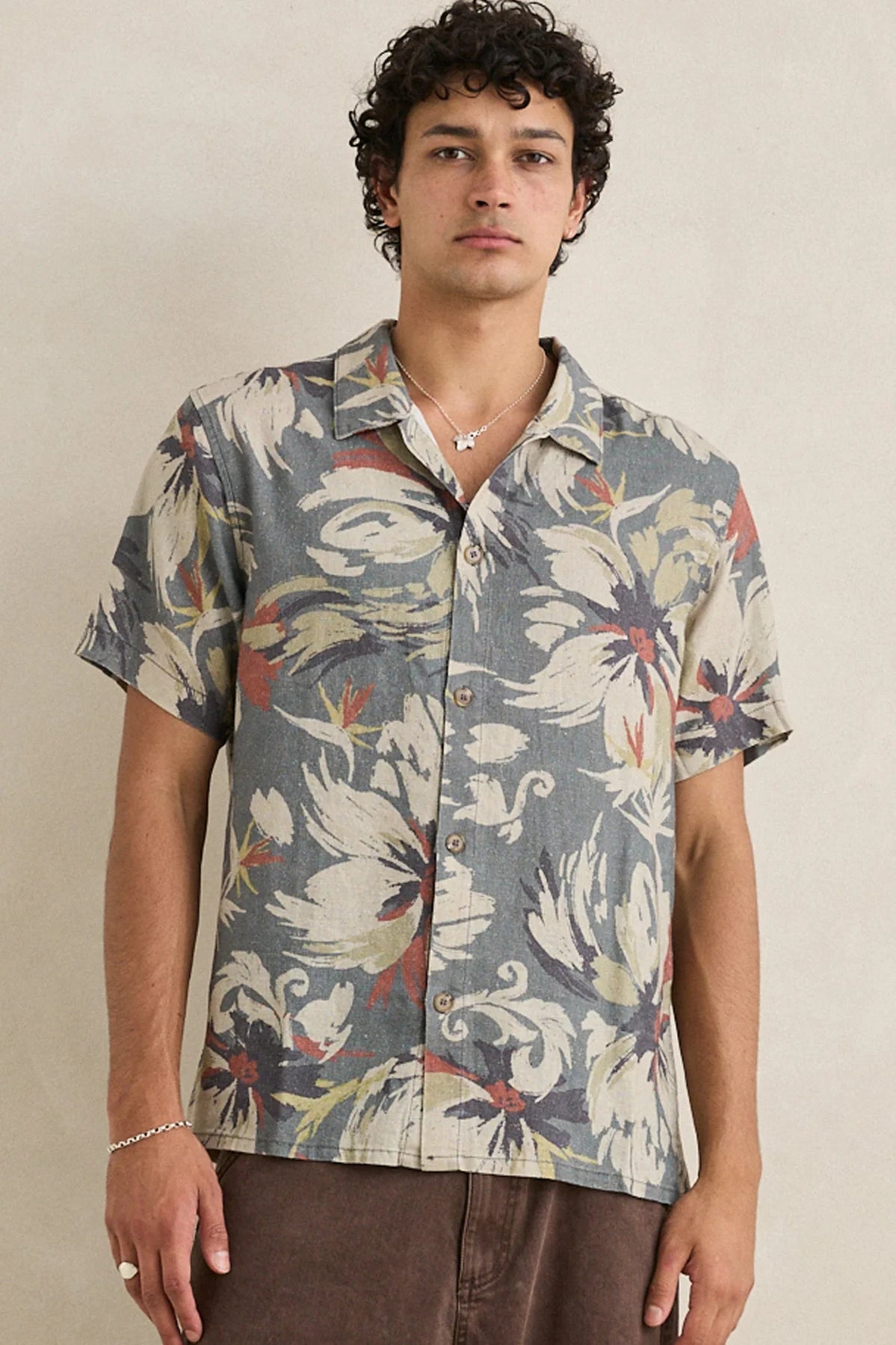 Tropical Camo Short Sleeve Shirt - Camo