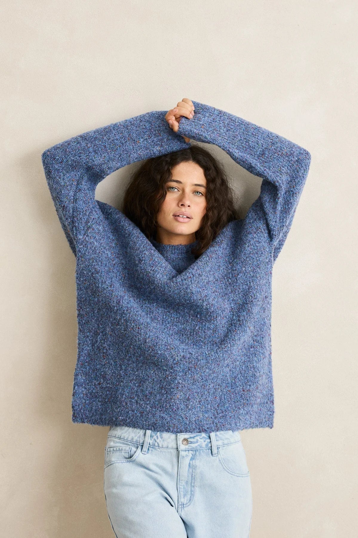 Banks Knit Jumper - Dark Blue